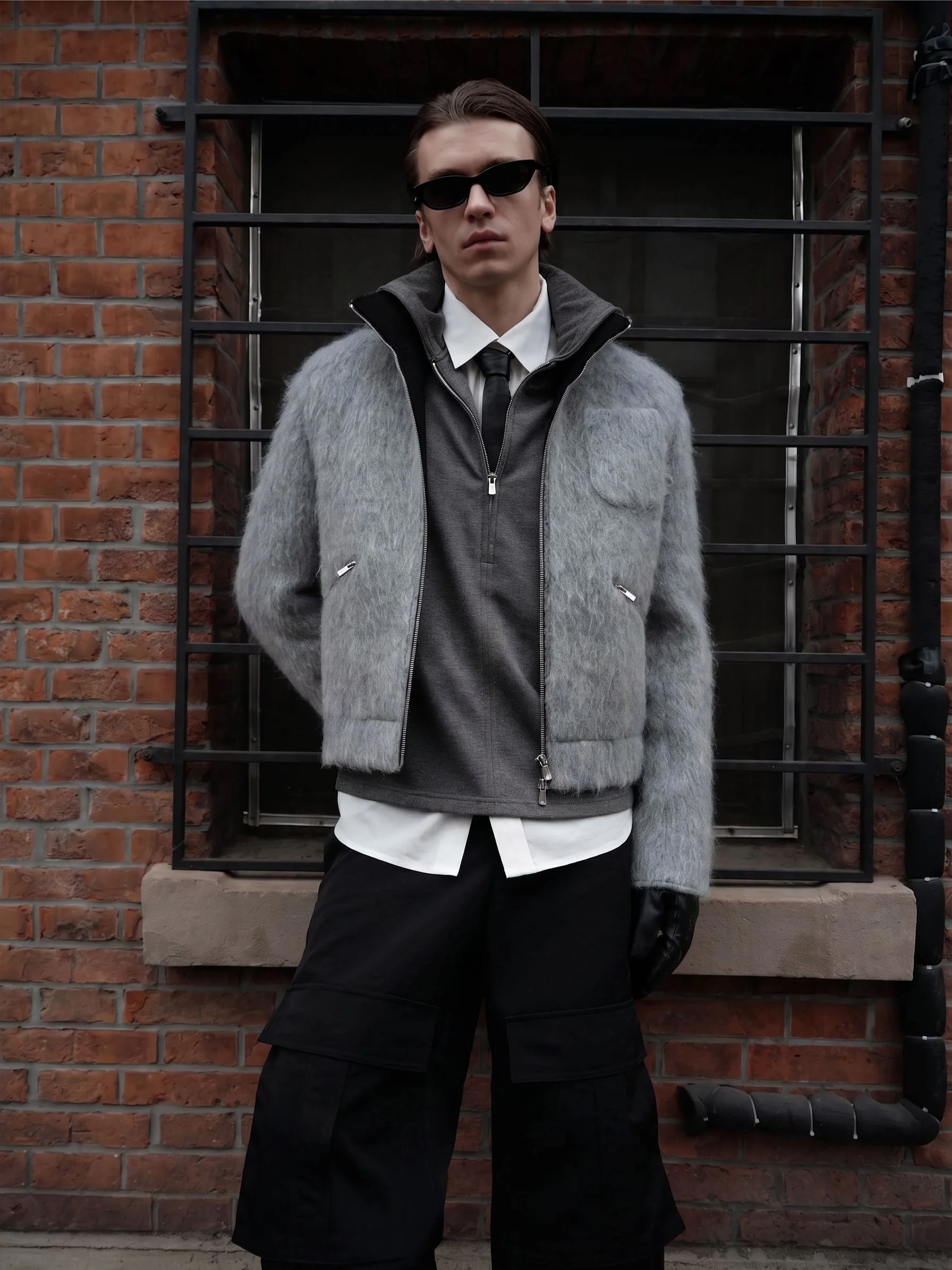 Brushed Zip Jacket - Image 4