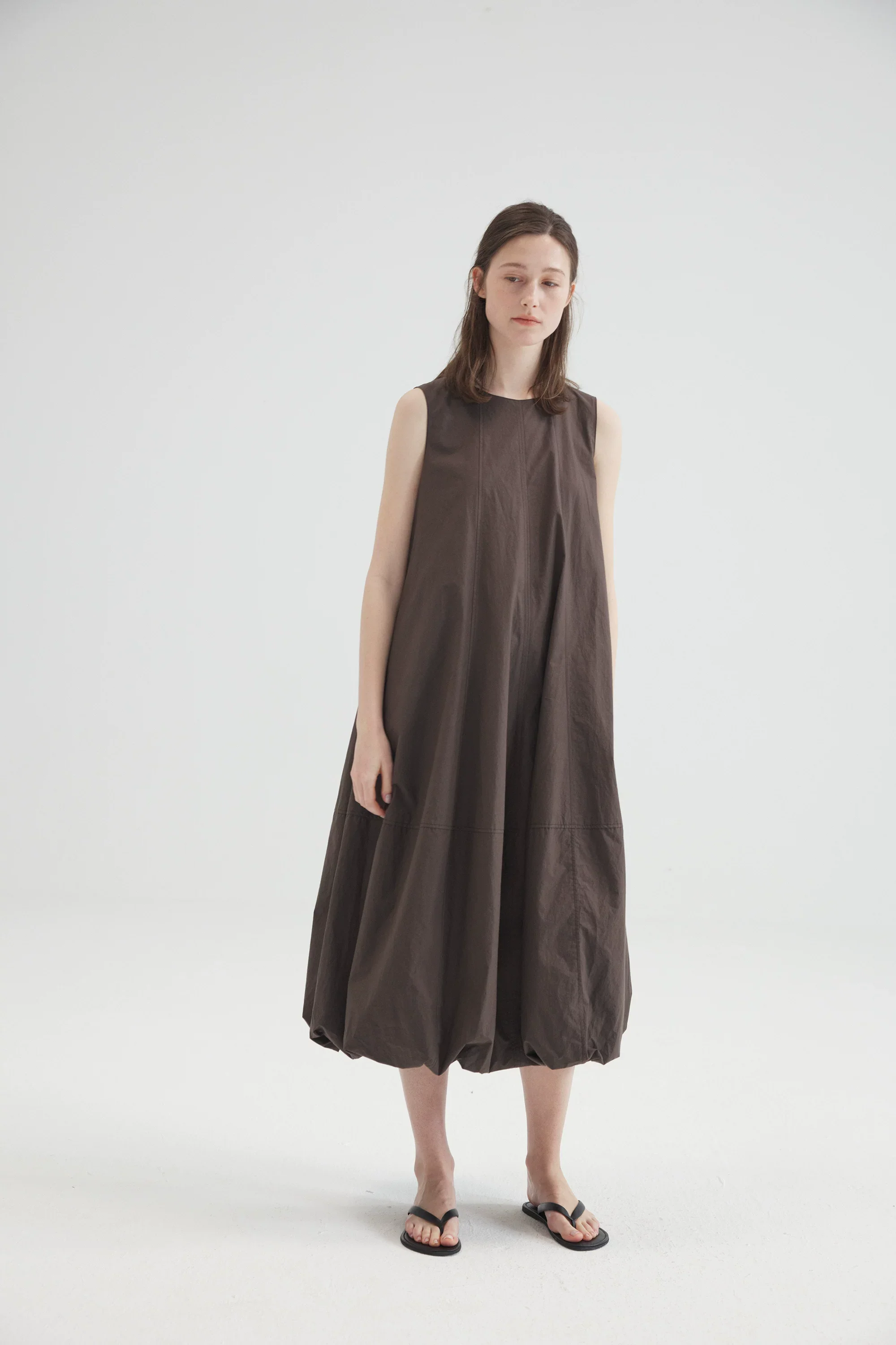 Bubble Hem Midi Dress - Image 7