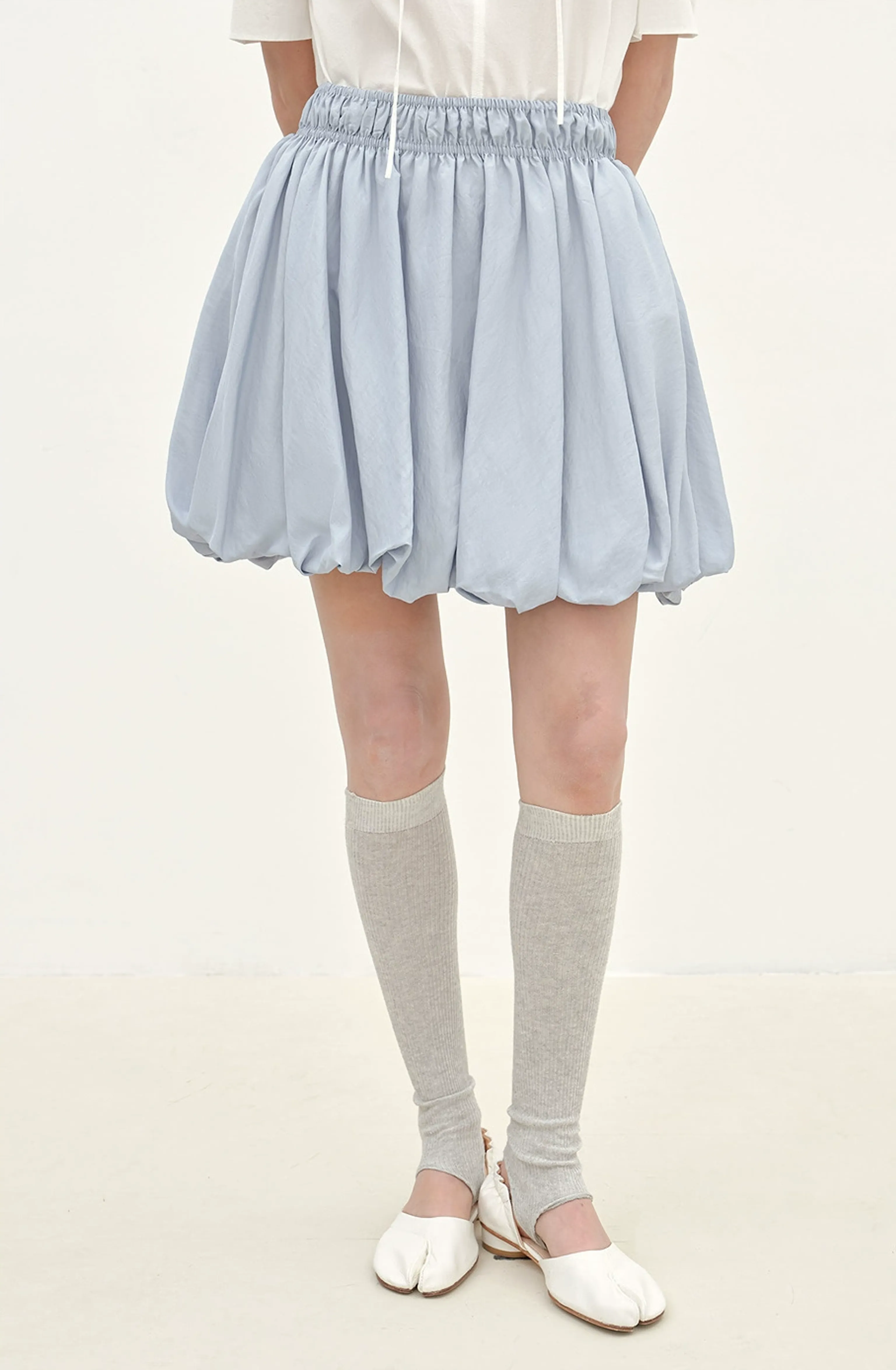 Bubble Hem Mini Skirt - Image 2