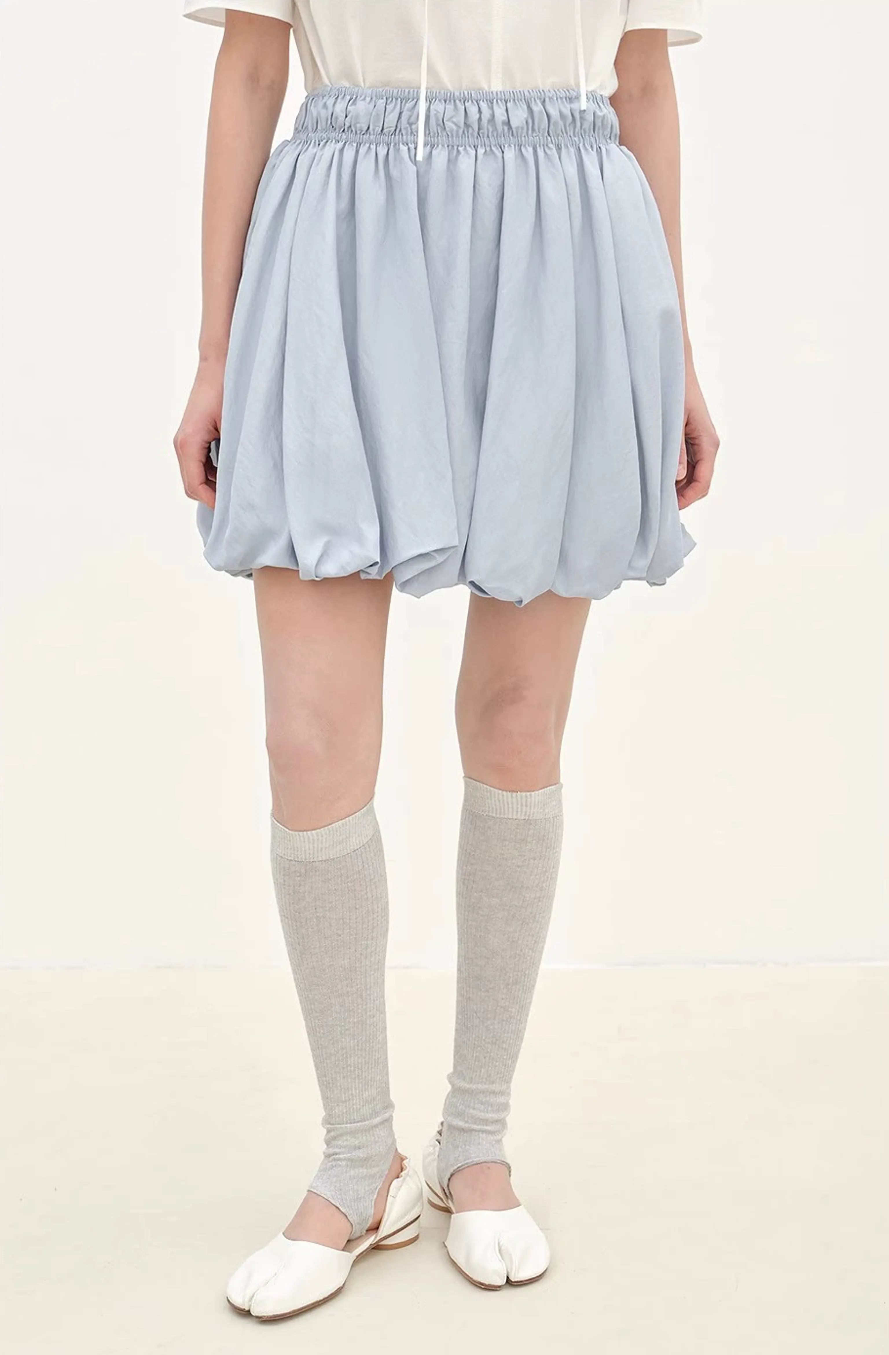 Bubble Hem Mini Skirt - Image 5