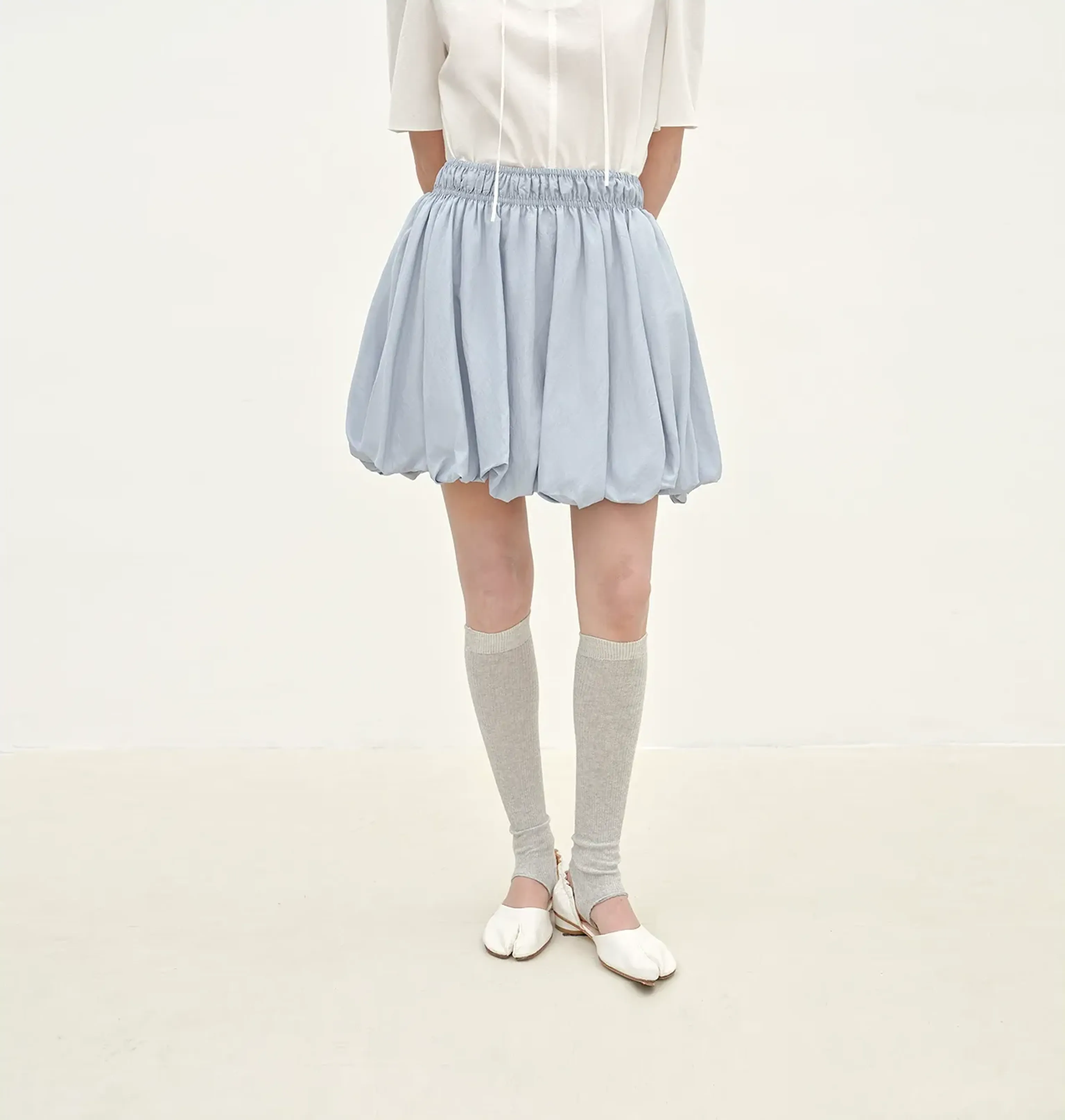 Bubble Hem Mini Skirt - Image 7
