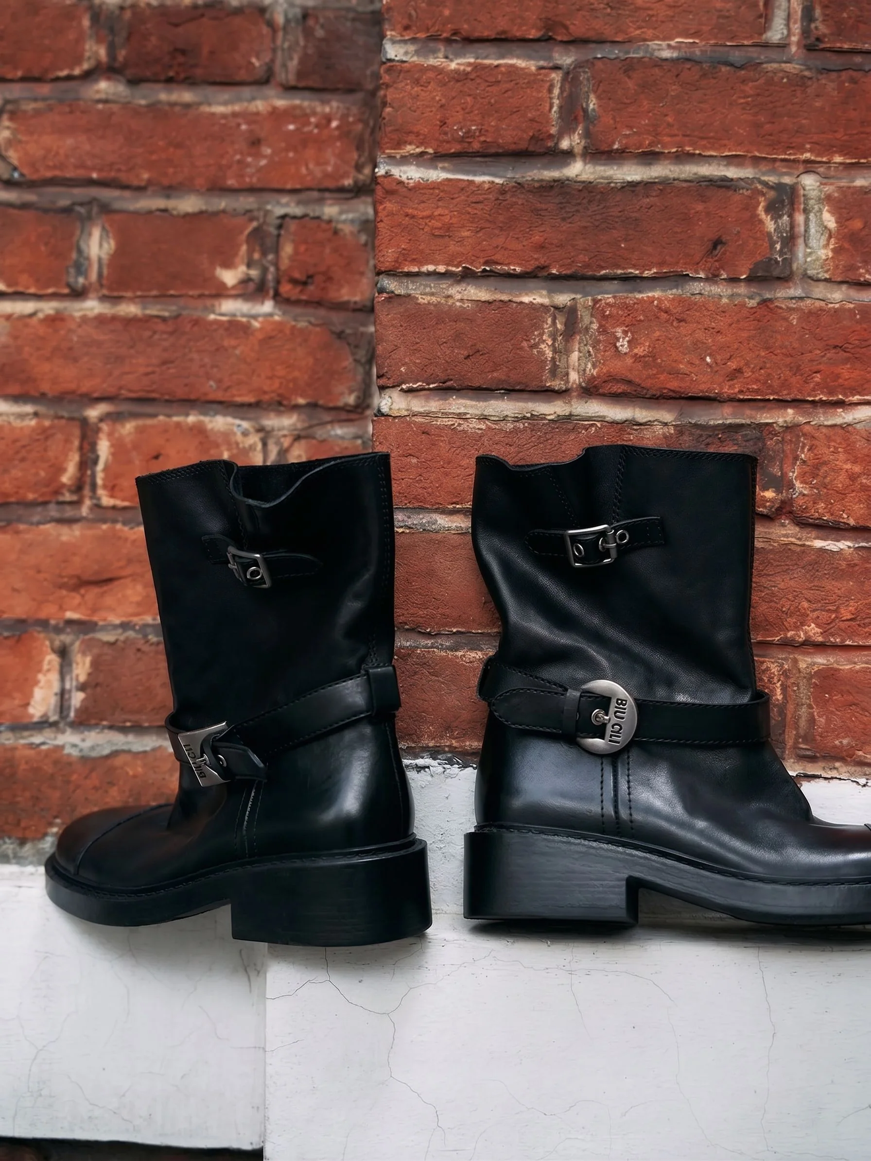 Buckle Engineer Boots