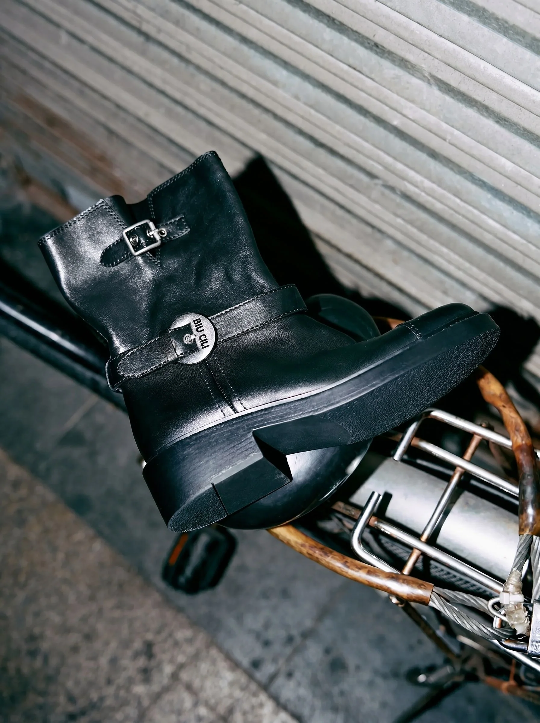 Buckle Engineer Boots - Image 7