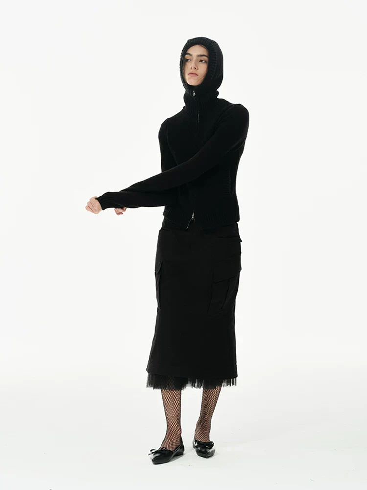 Buckle Hood Maxi Dress - Image 2