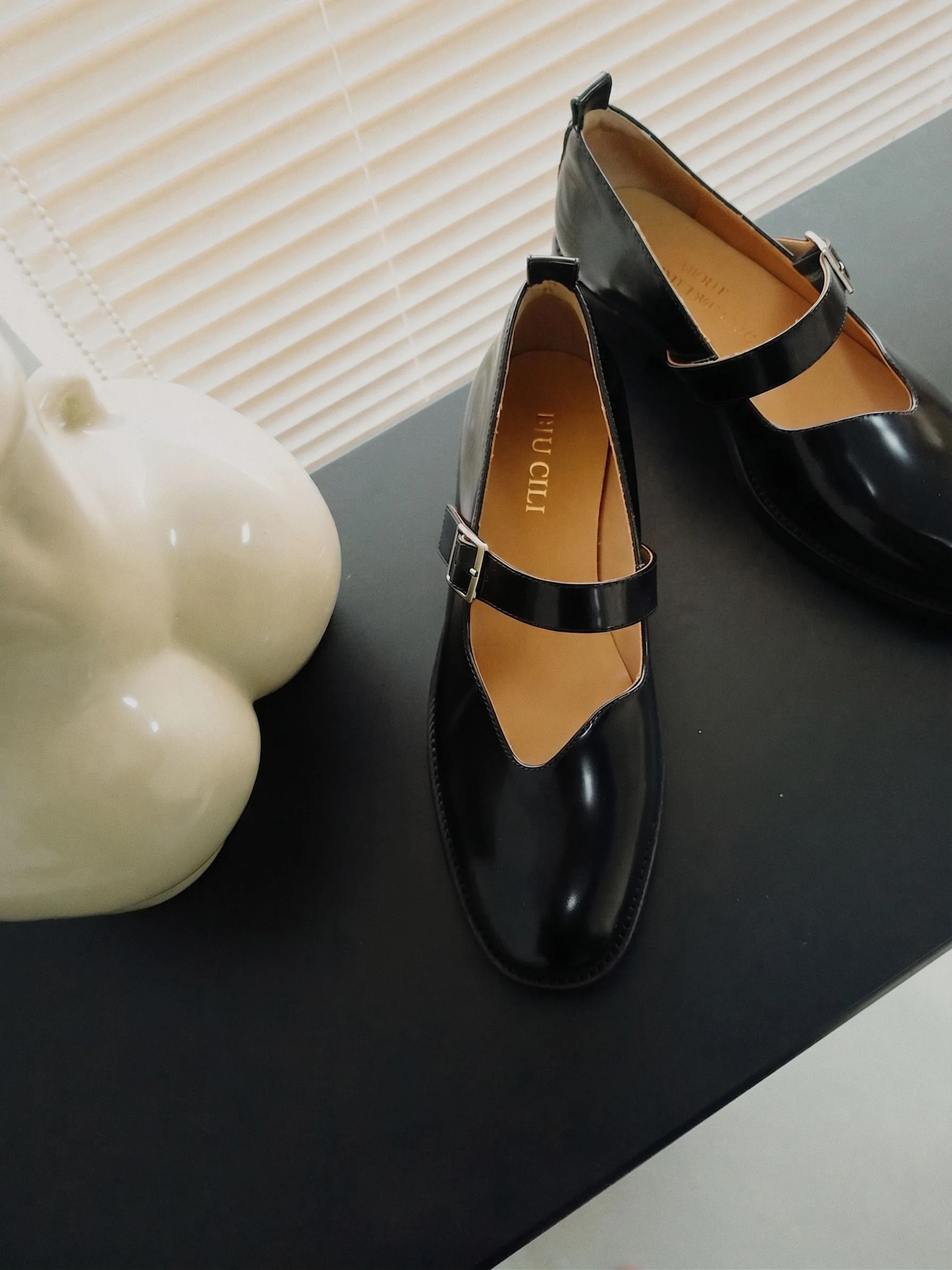 Buckle Mary Jane Flats - Image 2