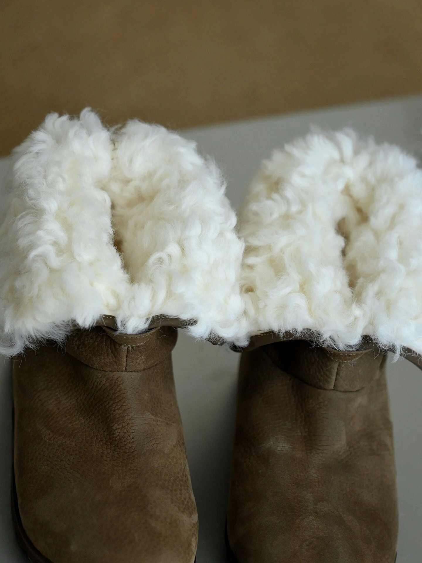 Buckle Shearling Boots - Image 4