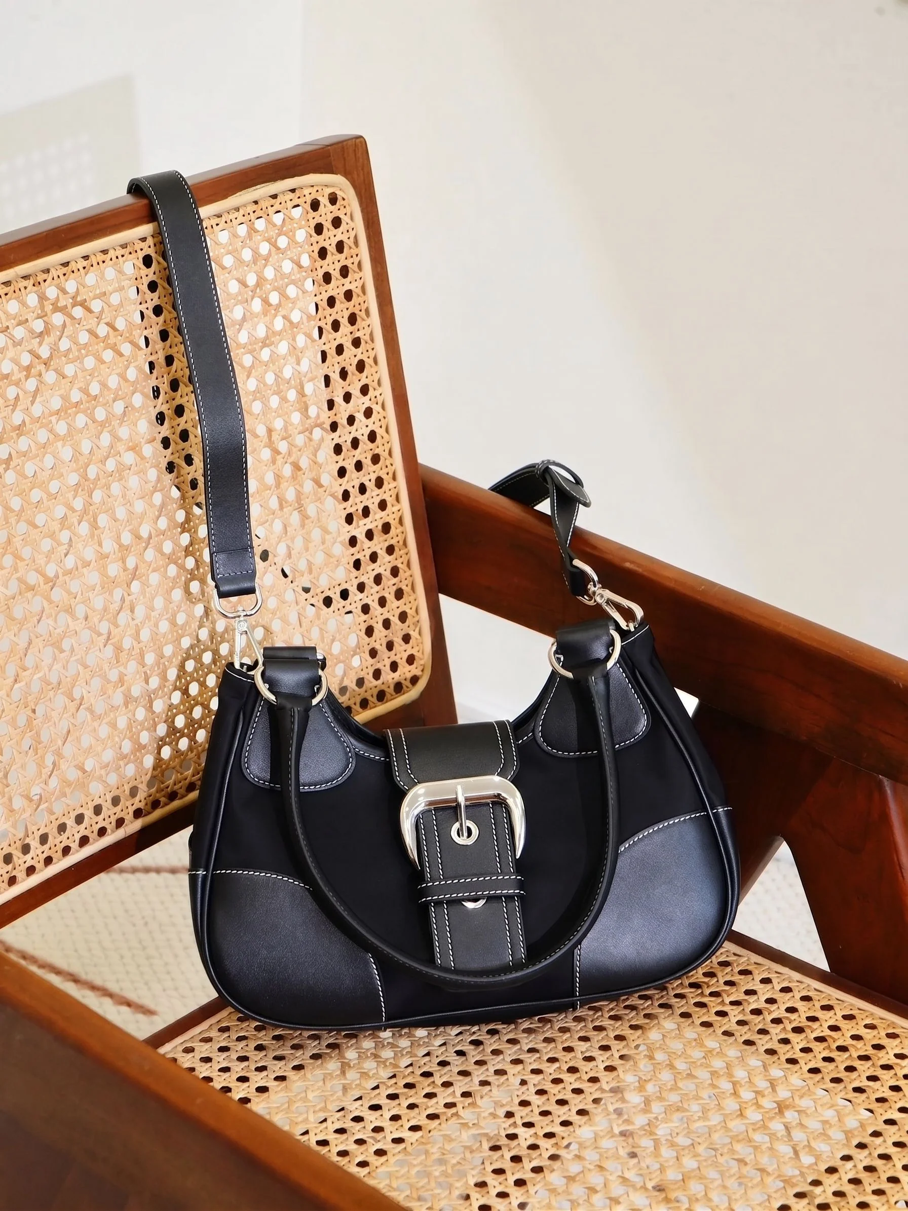 Buckle Shoulder Bag