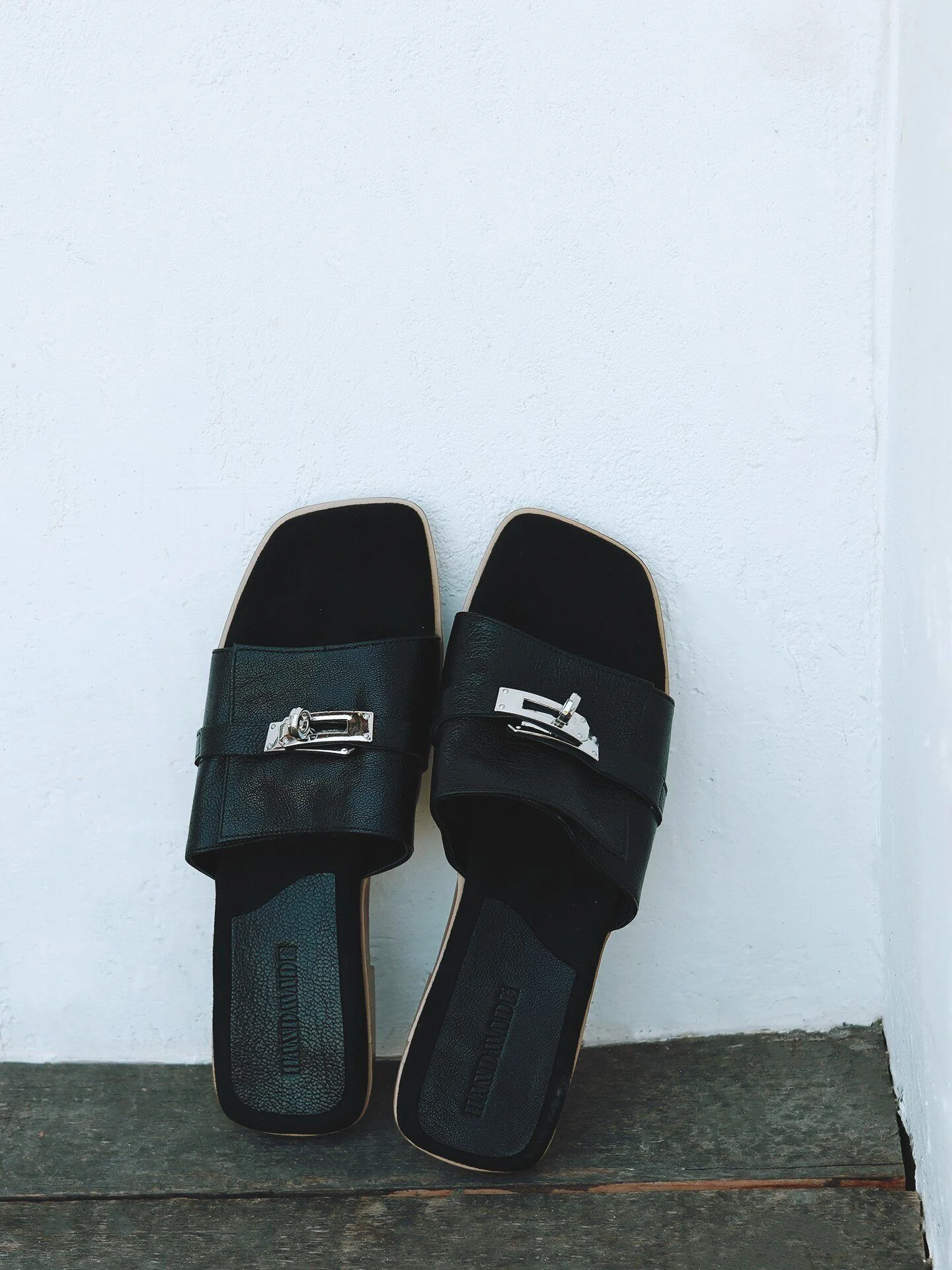 Buckle Slide Sandals - Image 6