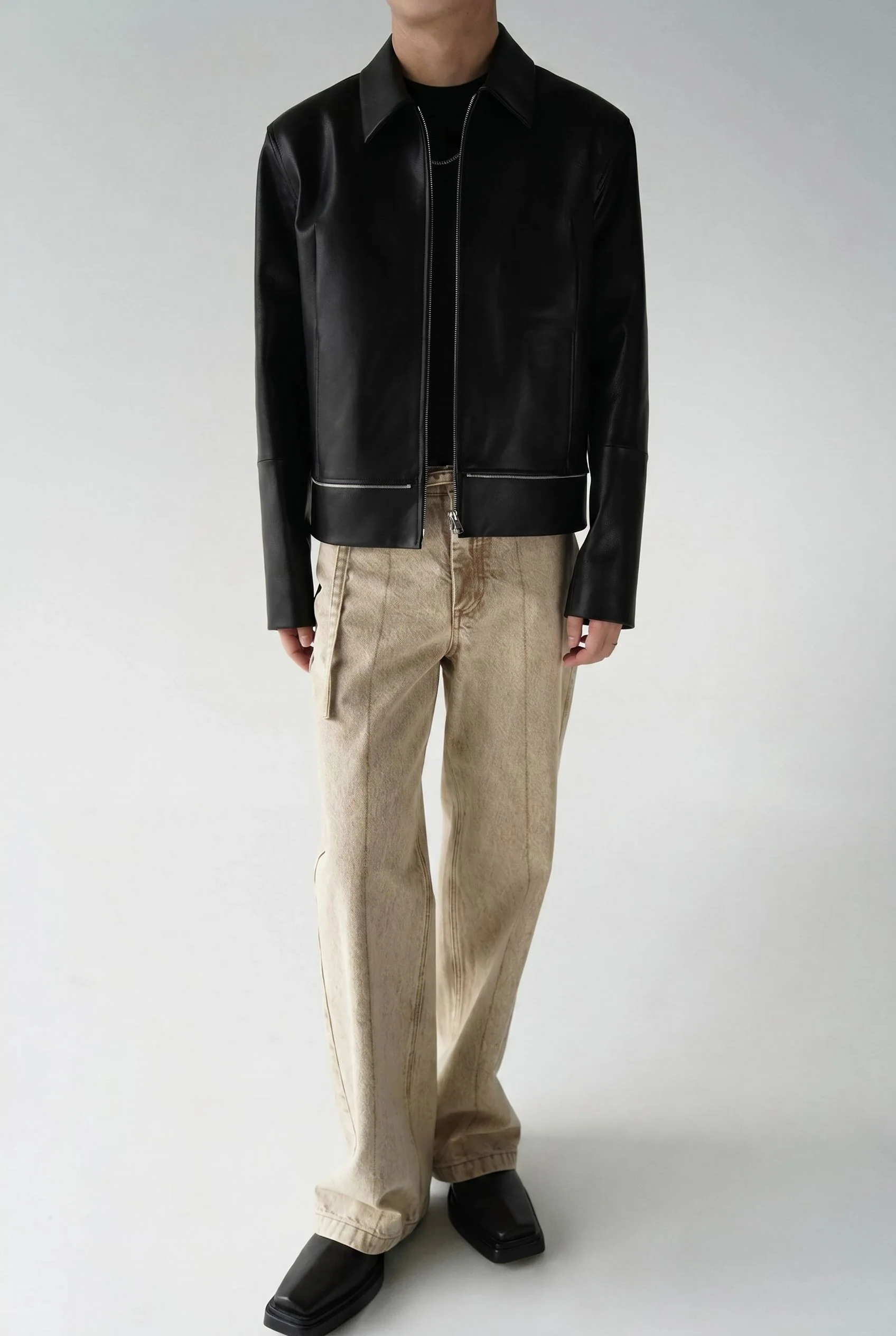 Buckle Strap Jeans - Image 3