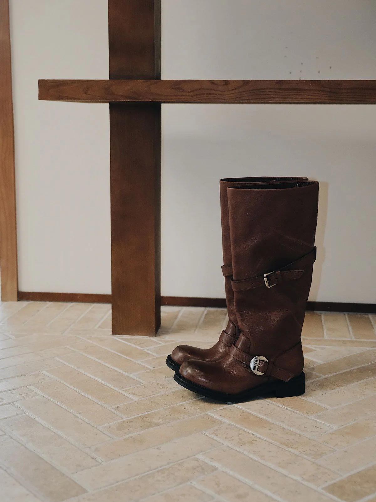Buckle Tall Boots - Image 2