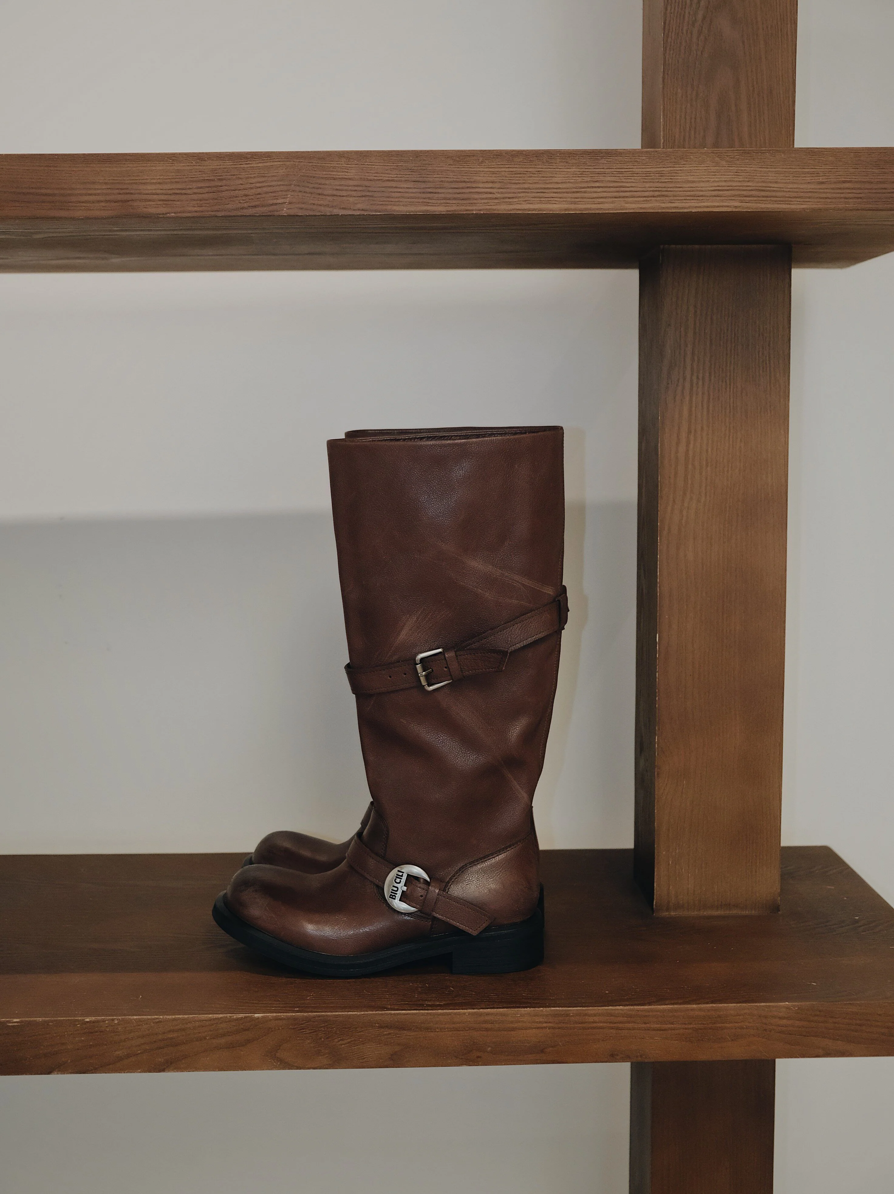 Buckle Tall Boots - Image 4