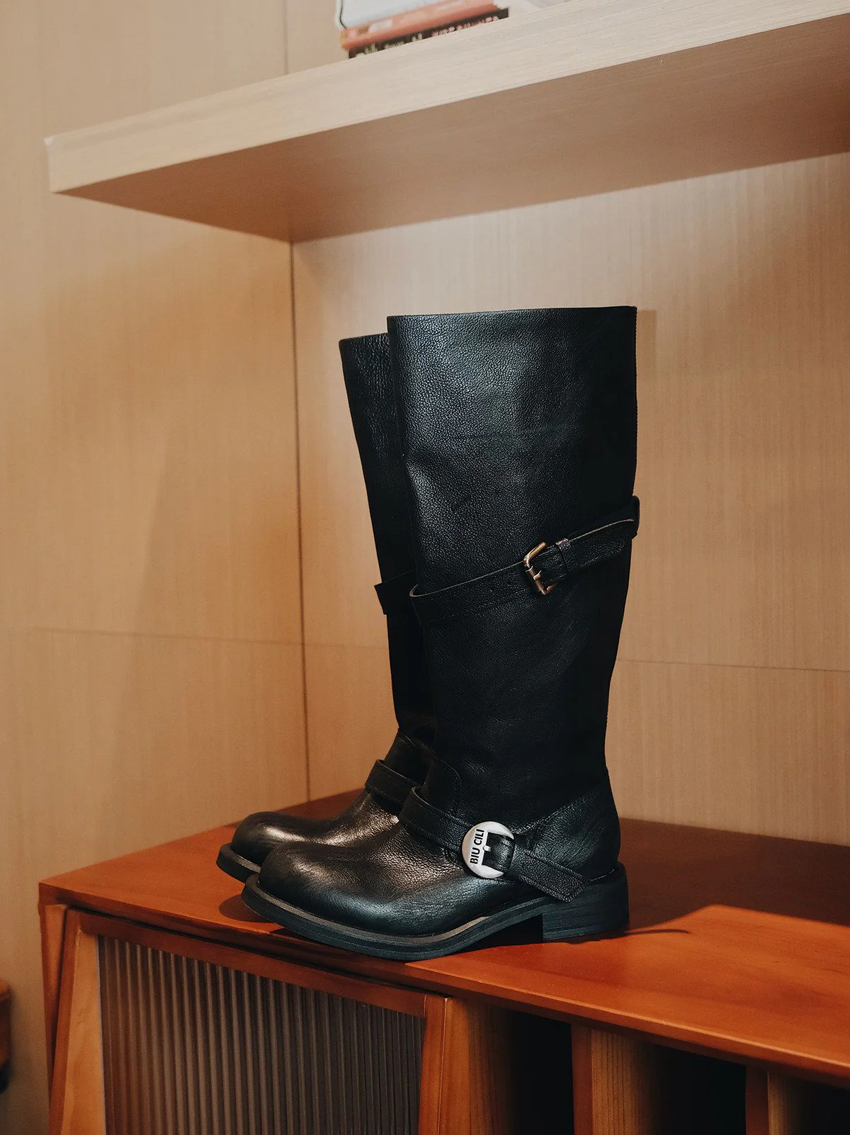 Buckle Tall Boots - Image 6