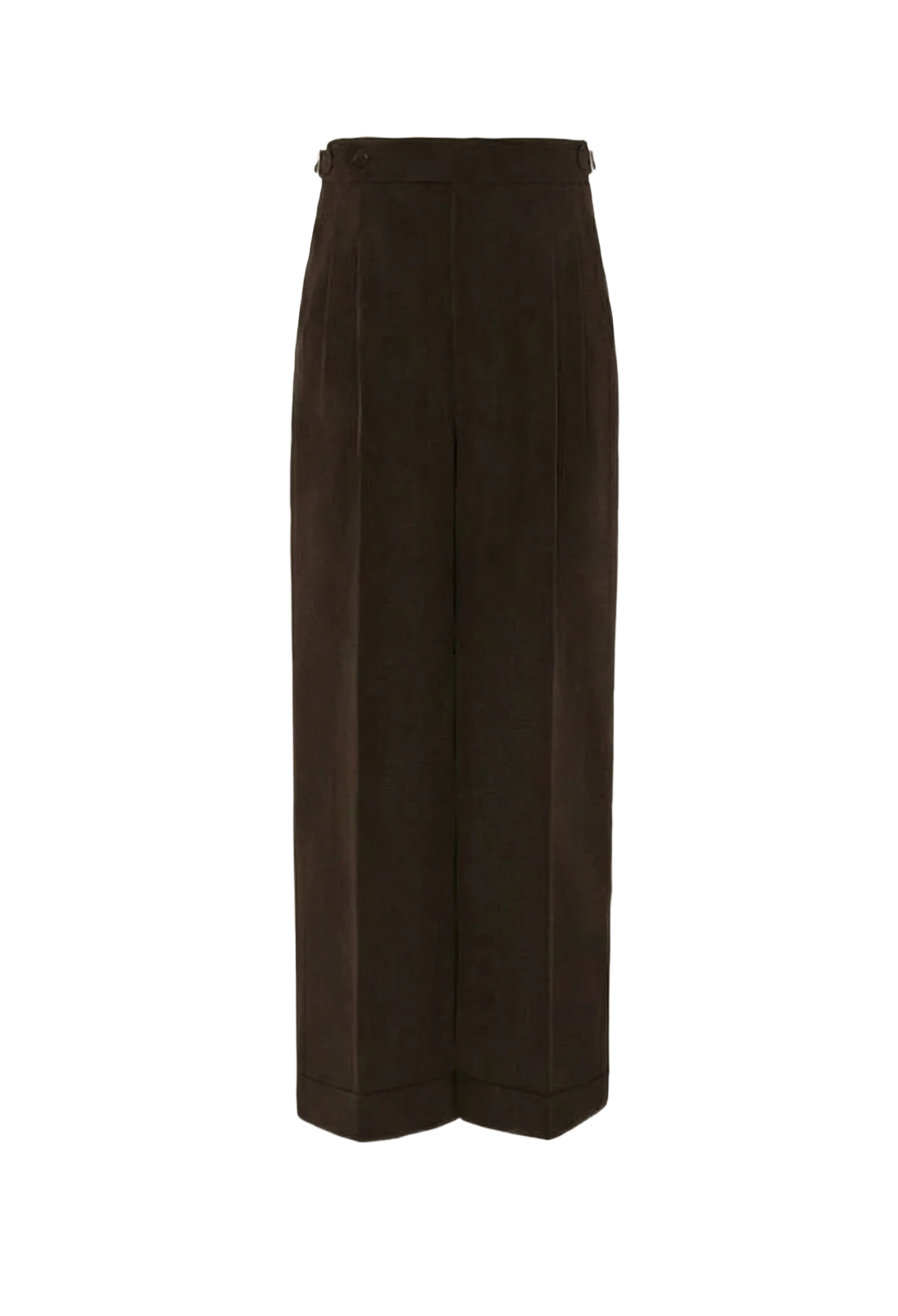 Buckle Waist Pleated Trousers - Image 7