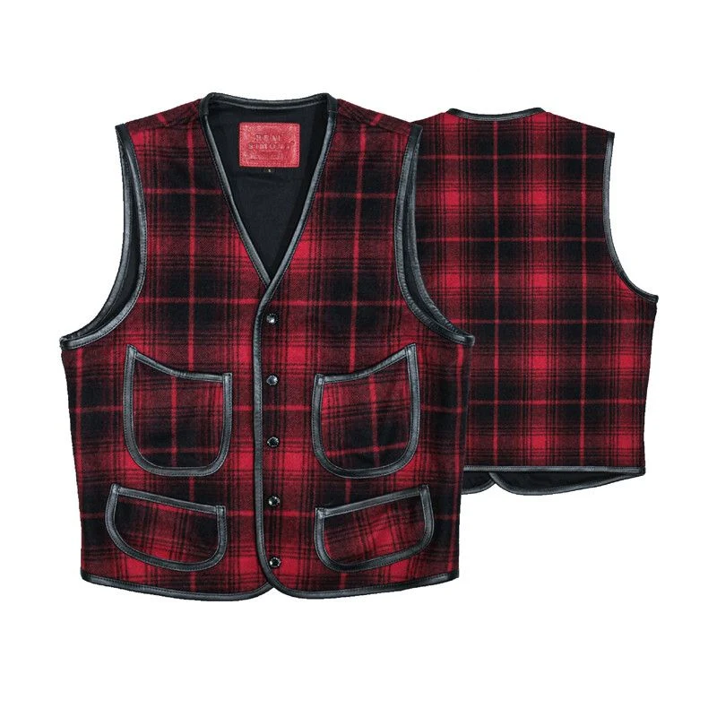 Buffalo Check Vest - Image 6