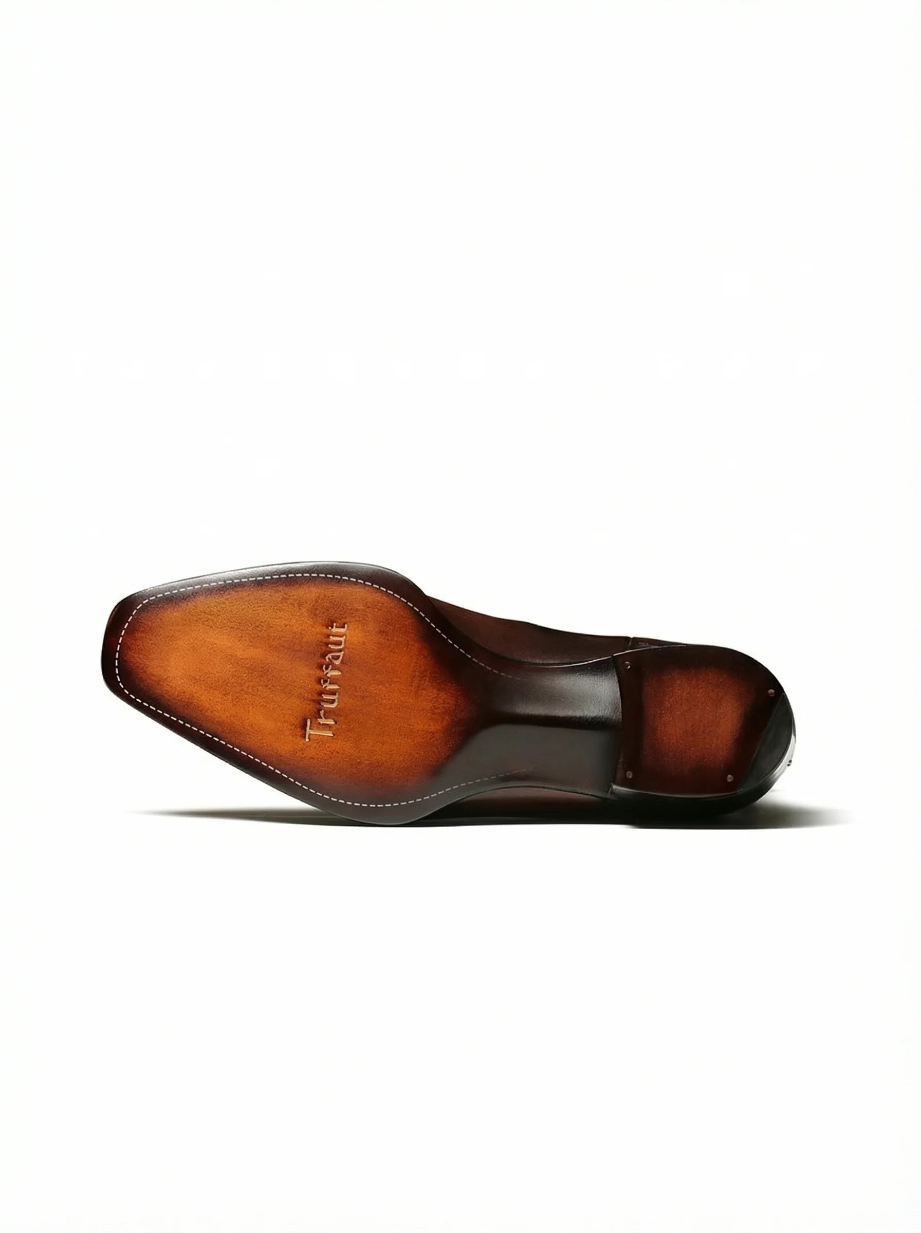 Burnished Leather Chelsea Boots - Image 4