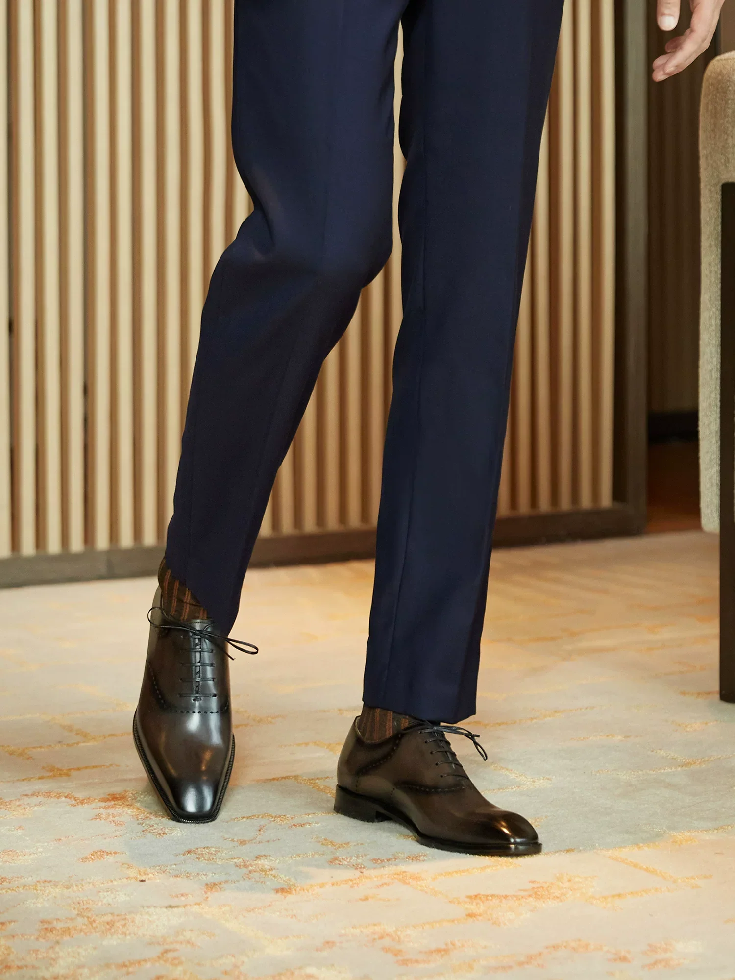 Burnished Top-Grain Calfskin Oxford - Image 4