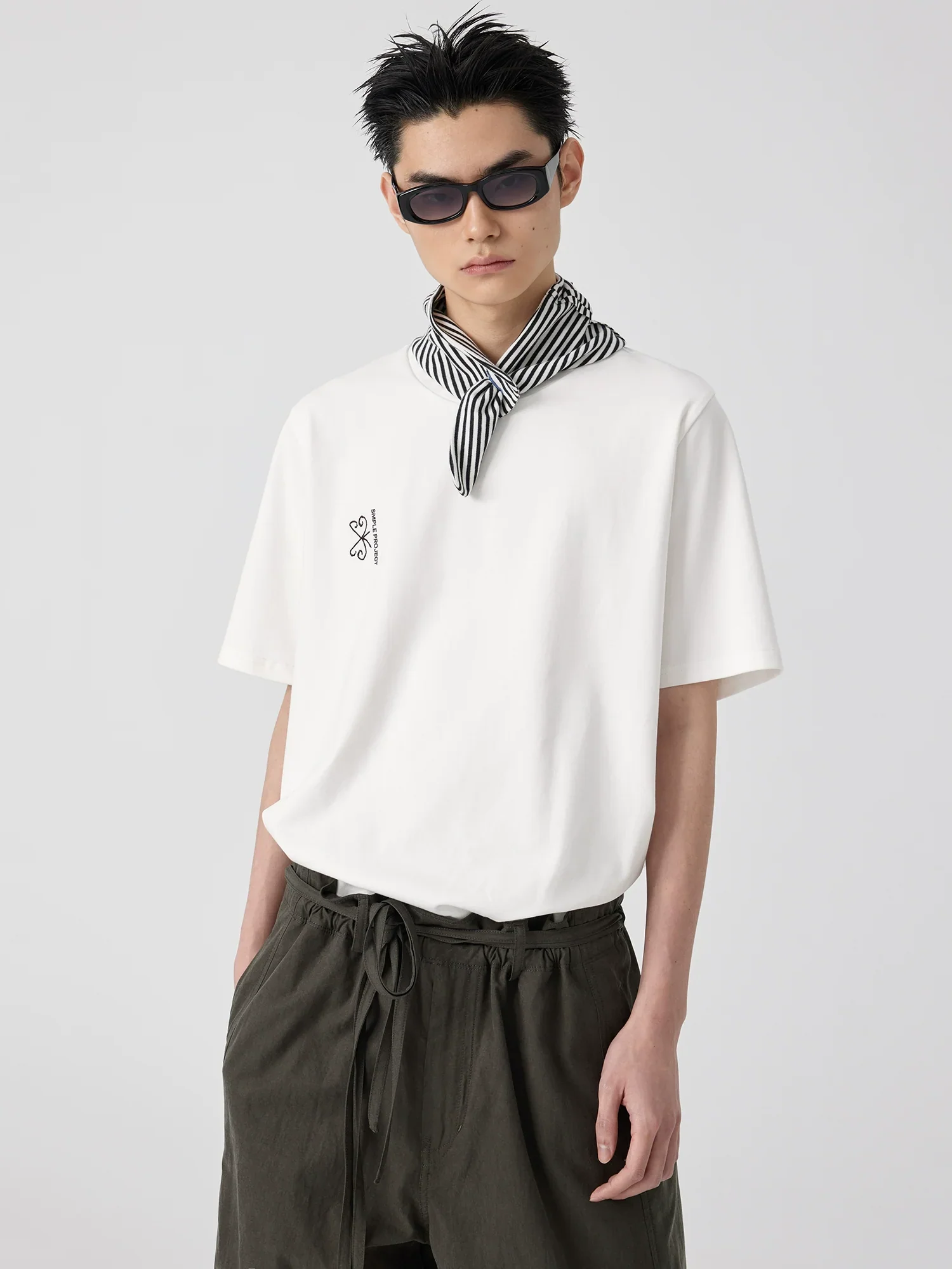 Butterfly Embroidered Logo T-Shirt