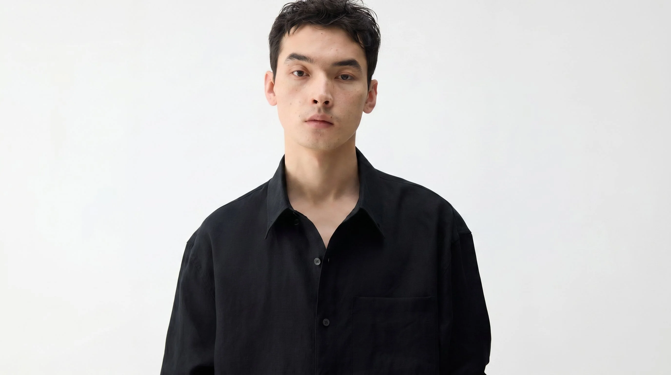 Button-Collar Linen Shirt - Image 2