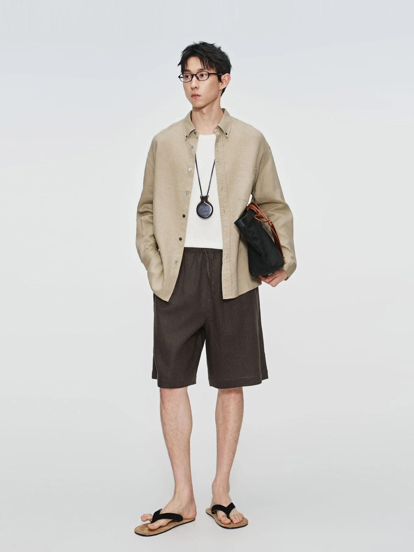 Button-Down Linen Shirt