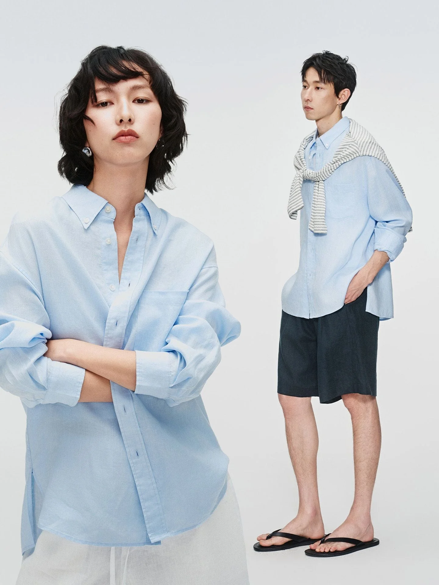 Button-Down Linen Shirt - Image 2