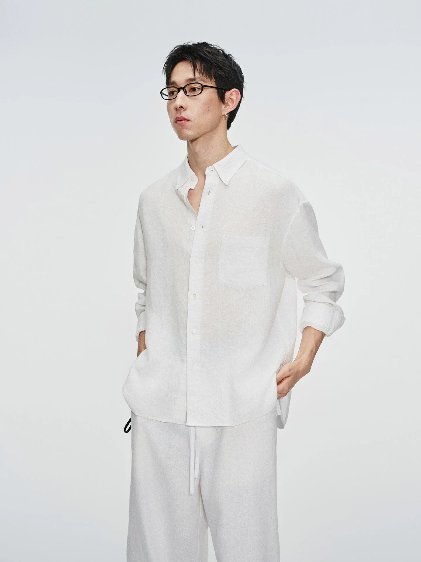 Button-Down Linen Shirt - Image 5