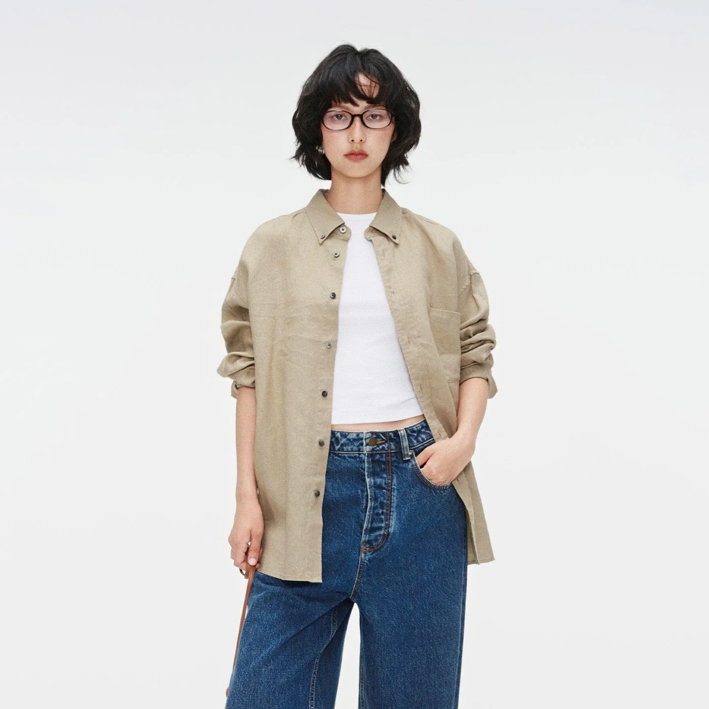 Button-Down Linen Shirt - Image 7