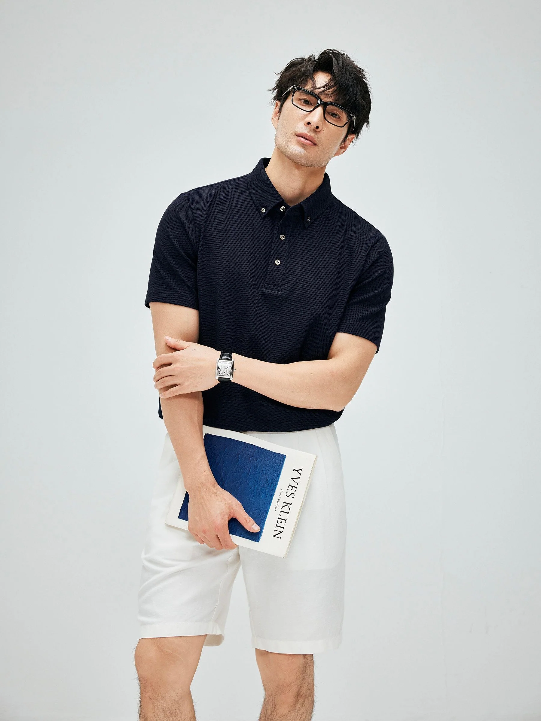 Button-Down Piqué Polo - Image 4