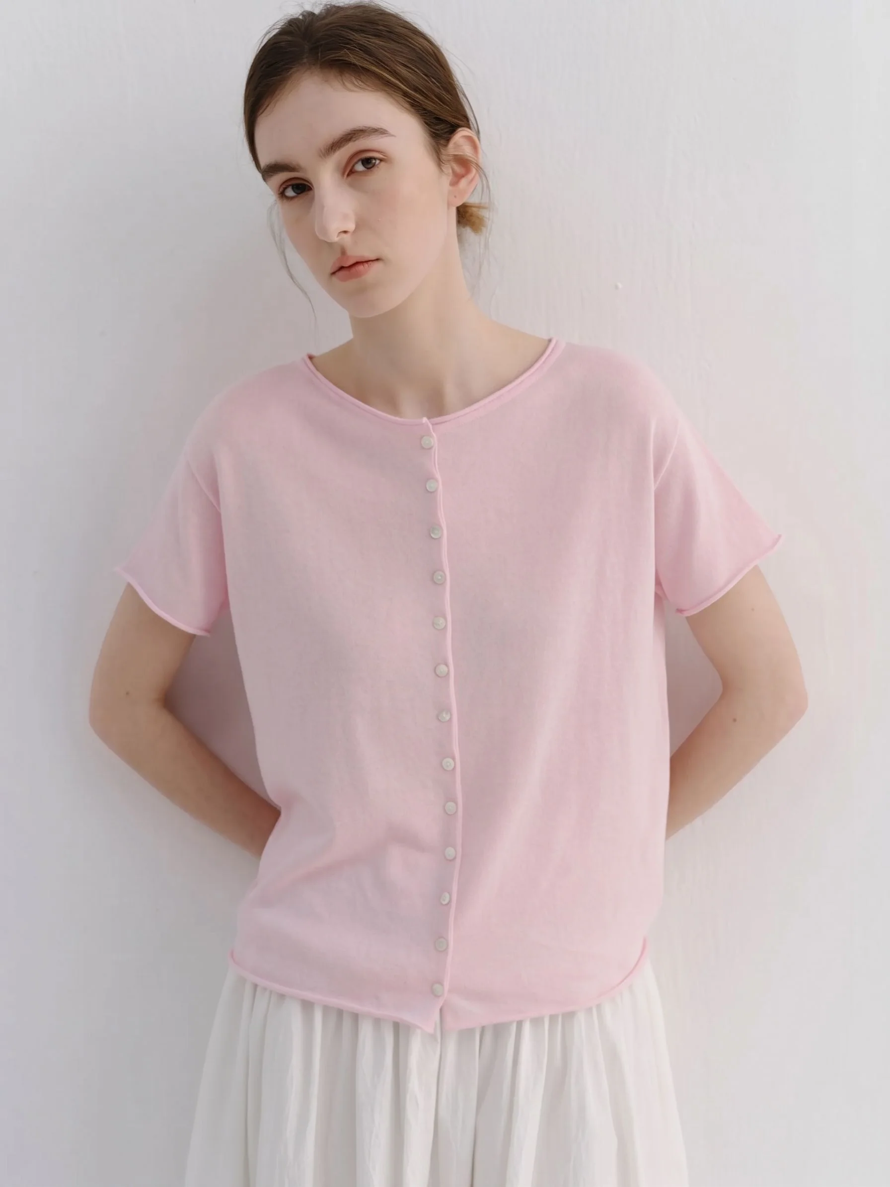 Button-Front Cardigan - Image 2