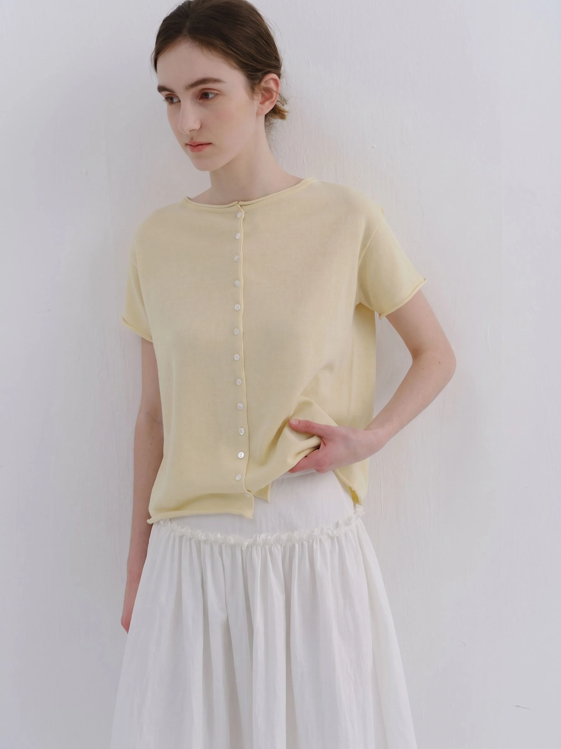 Button-Front Cardigan - Image 5