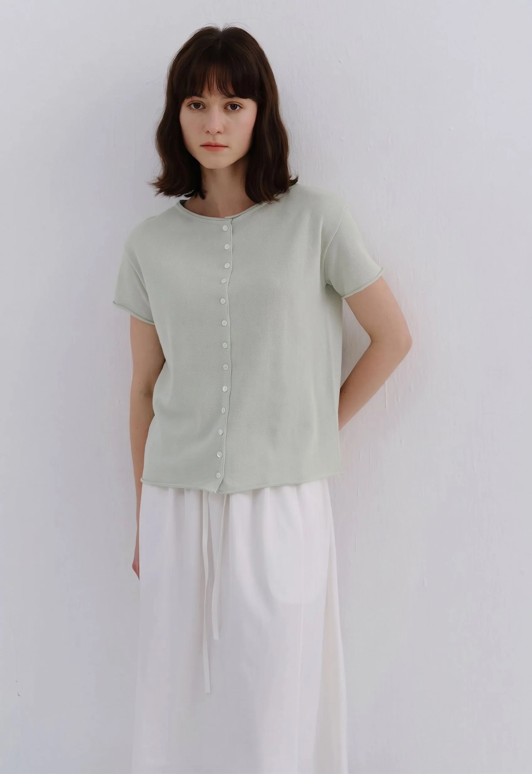 Button-Front Cardigan - Image 7