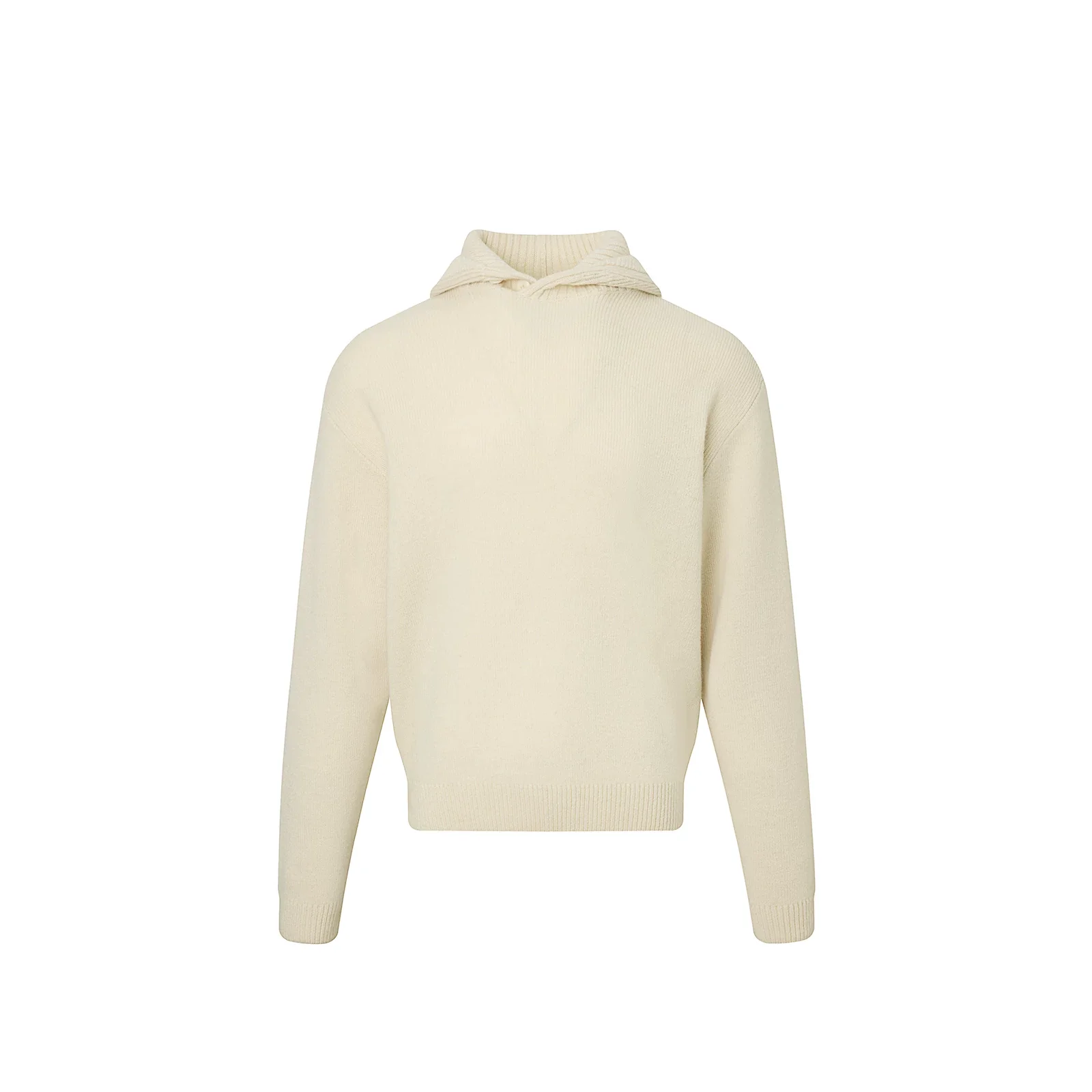 Button-Neck Hooded Sweater - Image 6