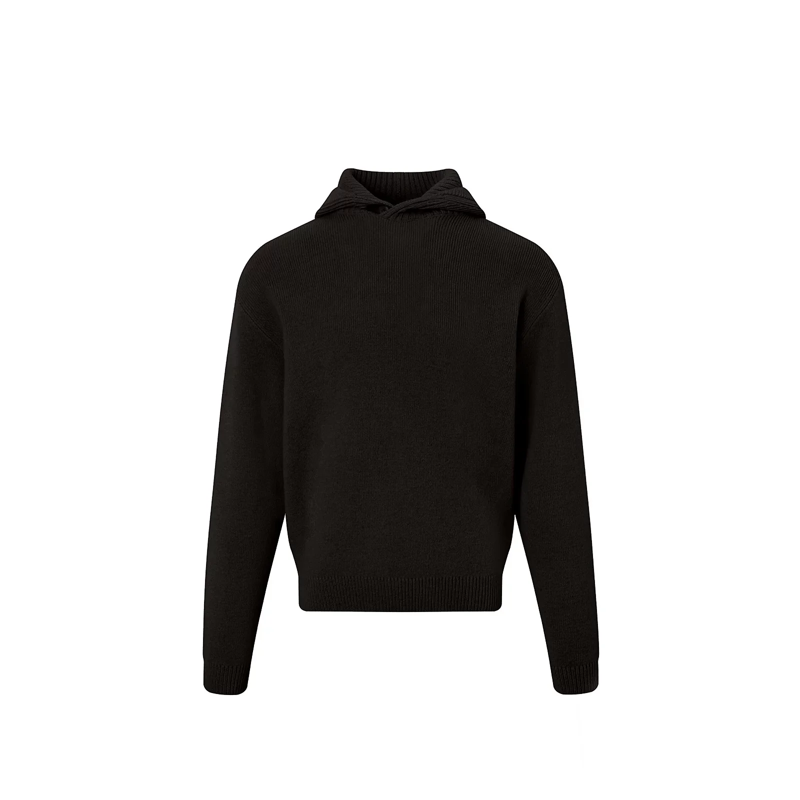 Button-Neck Hooded Sweater - Image 7