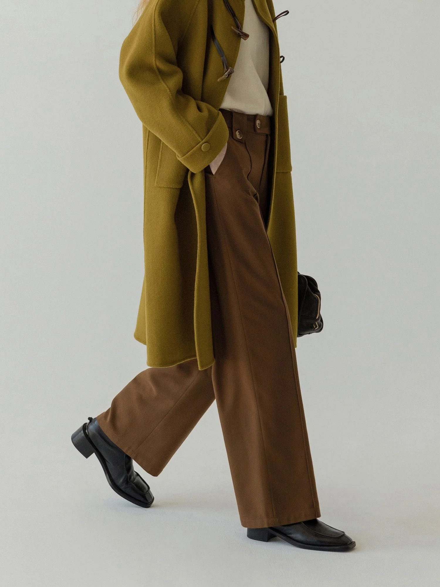 Button Tab Trousers - Image 2
