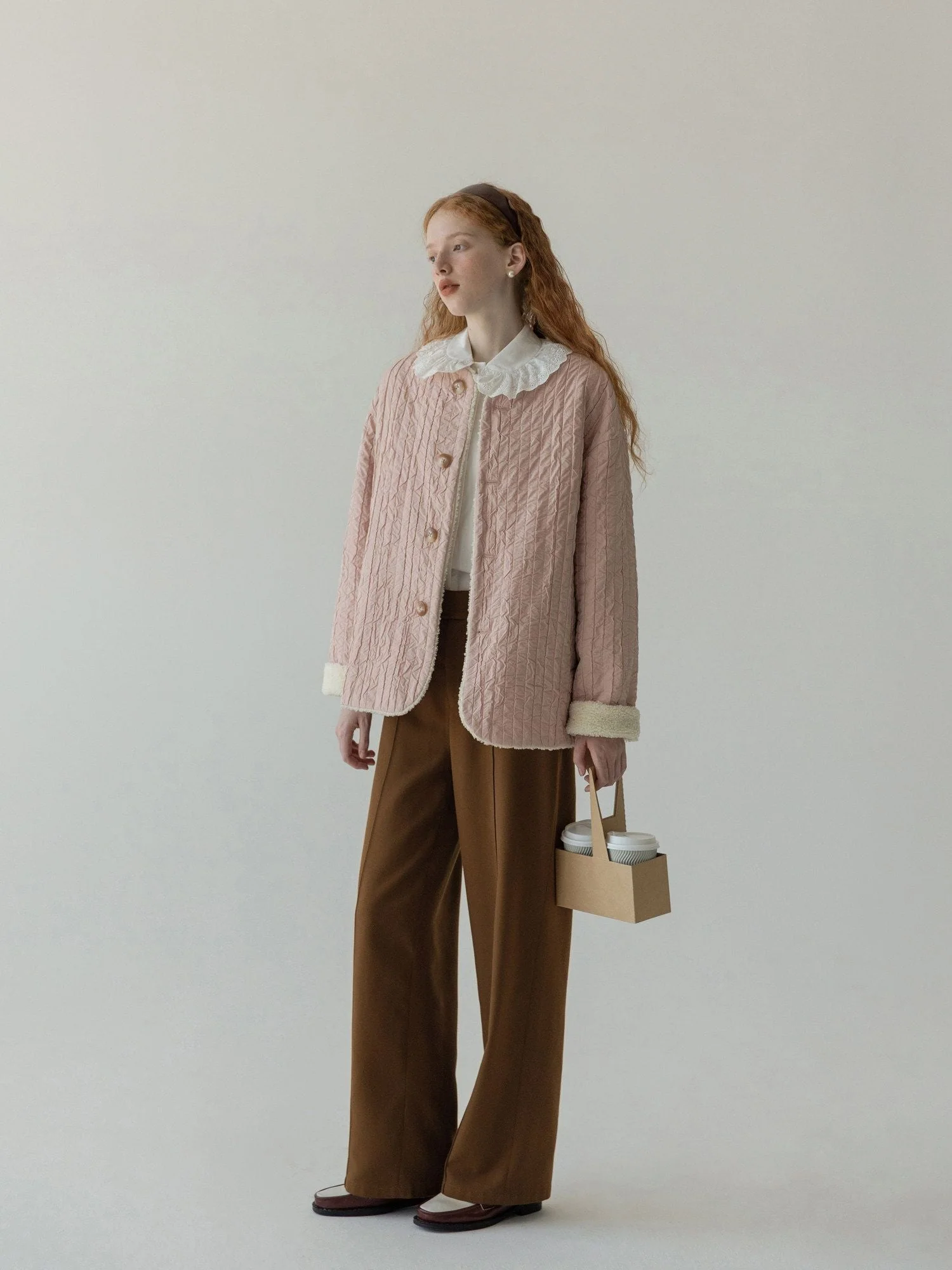 Button Tab Trousers - Image 3