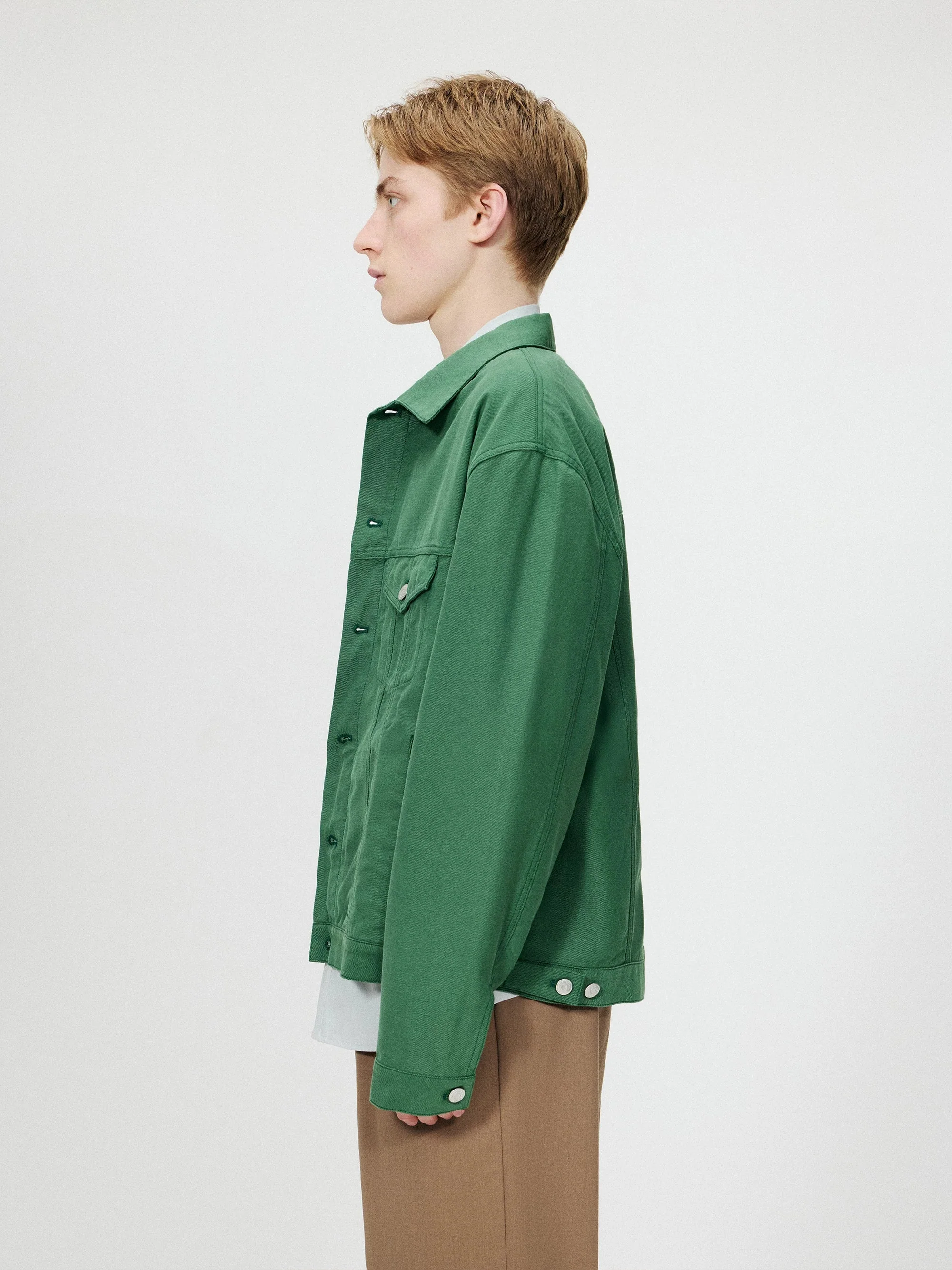 Button Trucker Jacket - Image 2