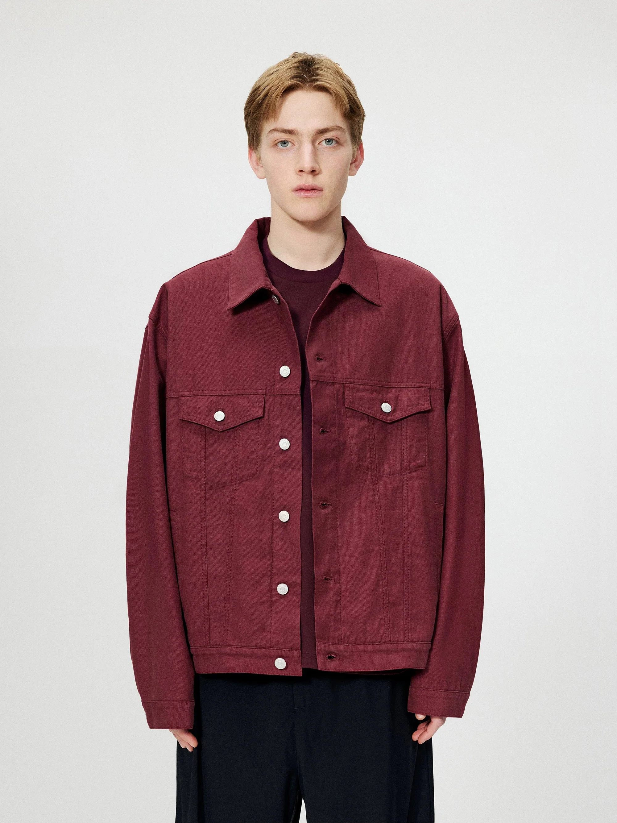 Button Trucker Jacket - Image 3