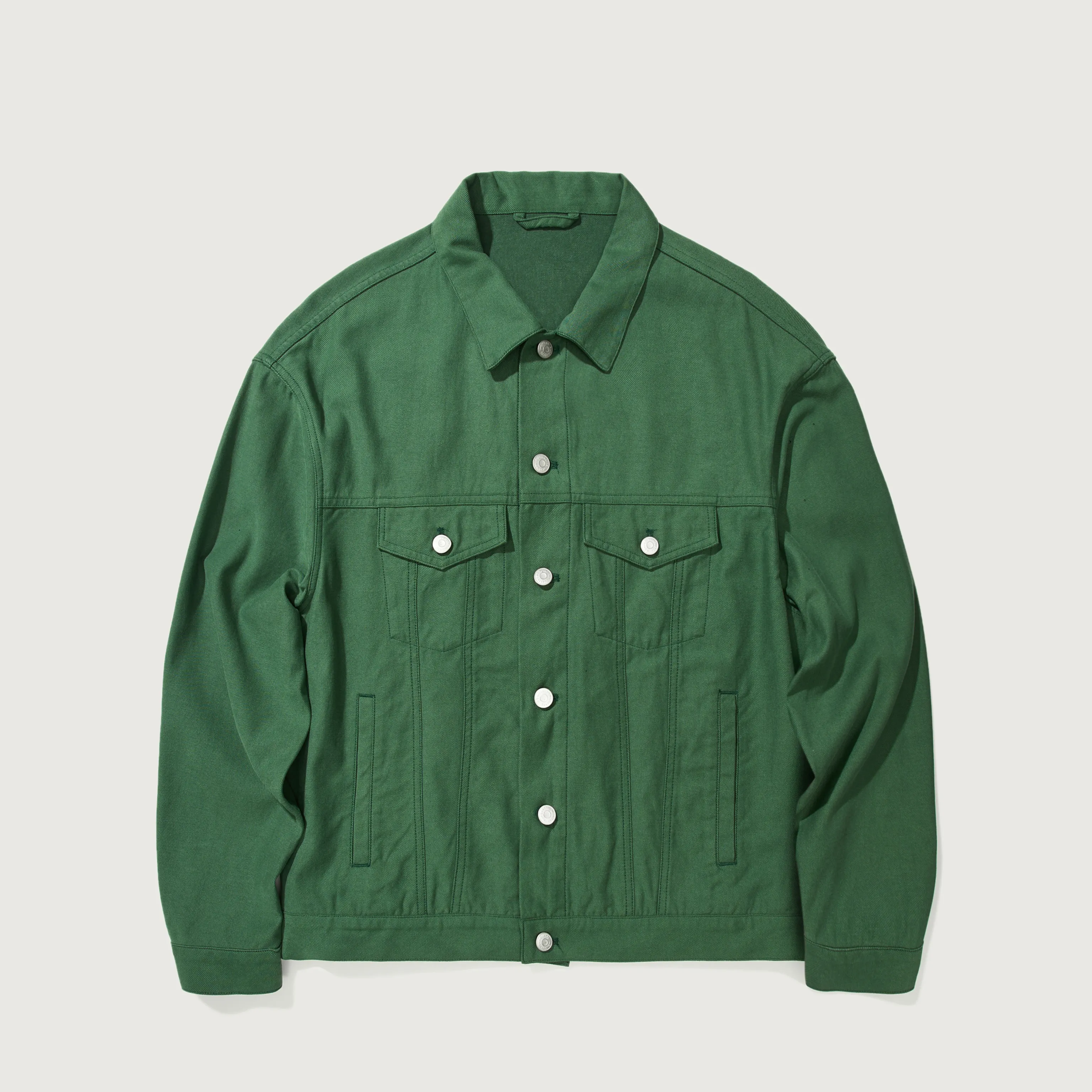 Button Trucker Jacket - Image 8