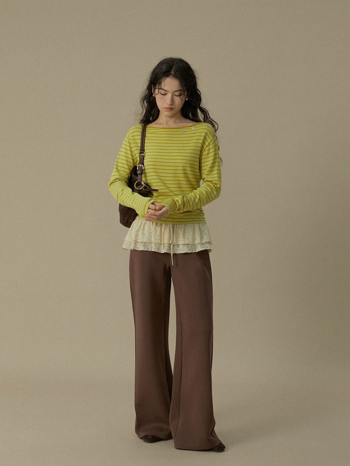 Buttoned Boatneck Knit - Image 2