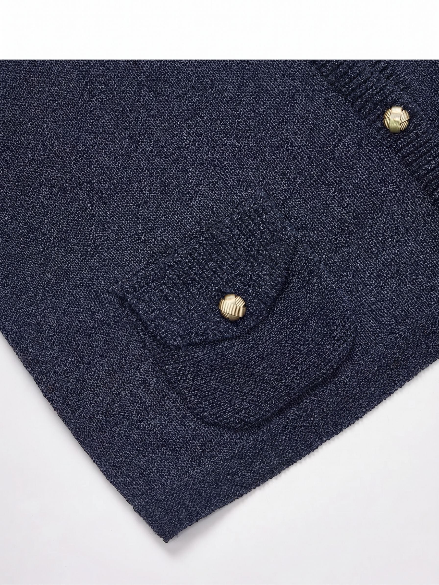 Buttoned Knit Vest - Image 4