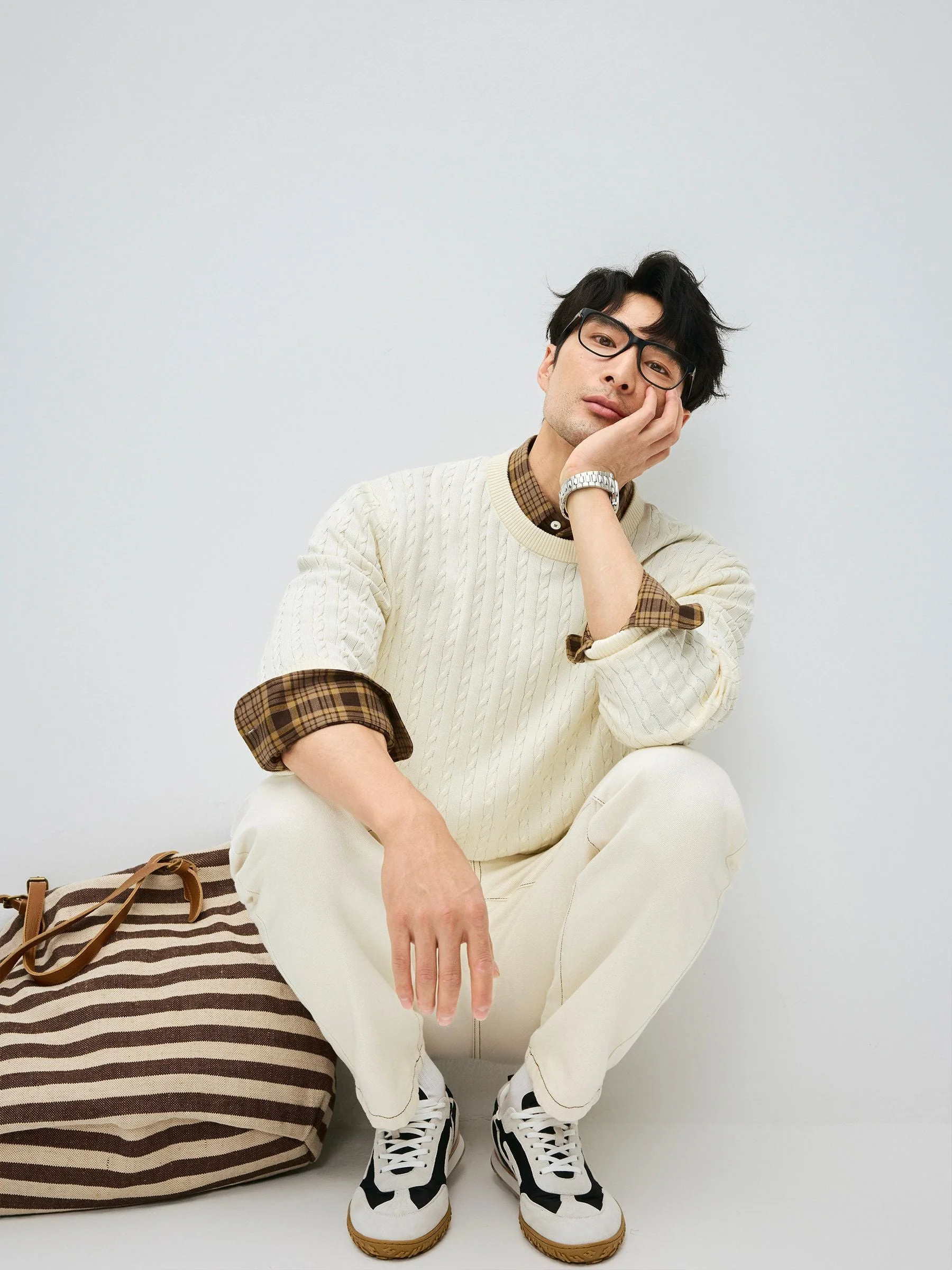 Cable Crew Sweater - Image 5