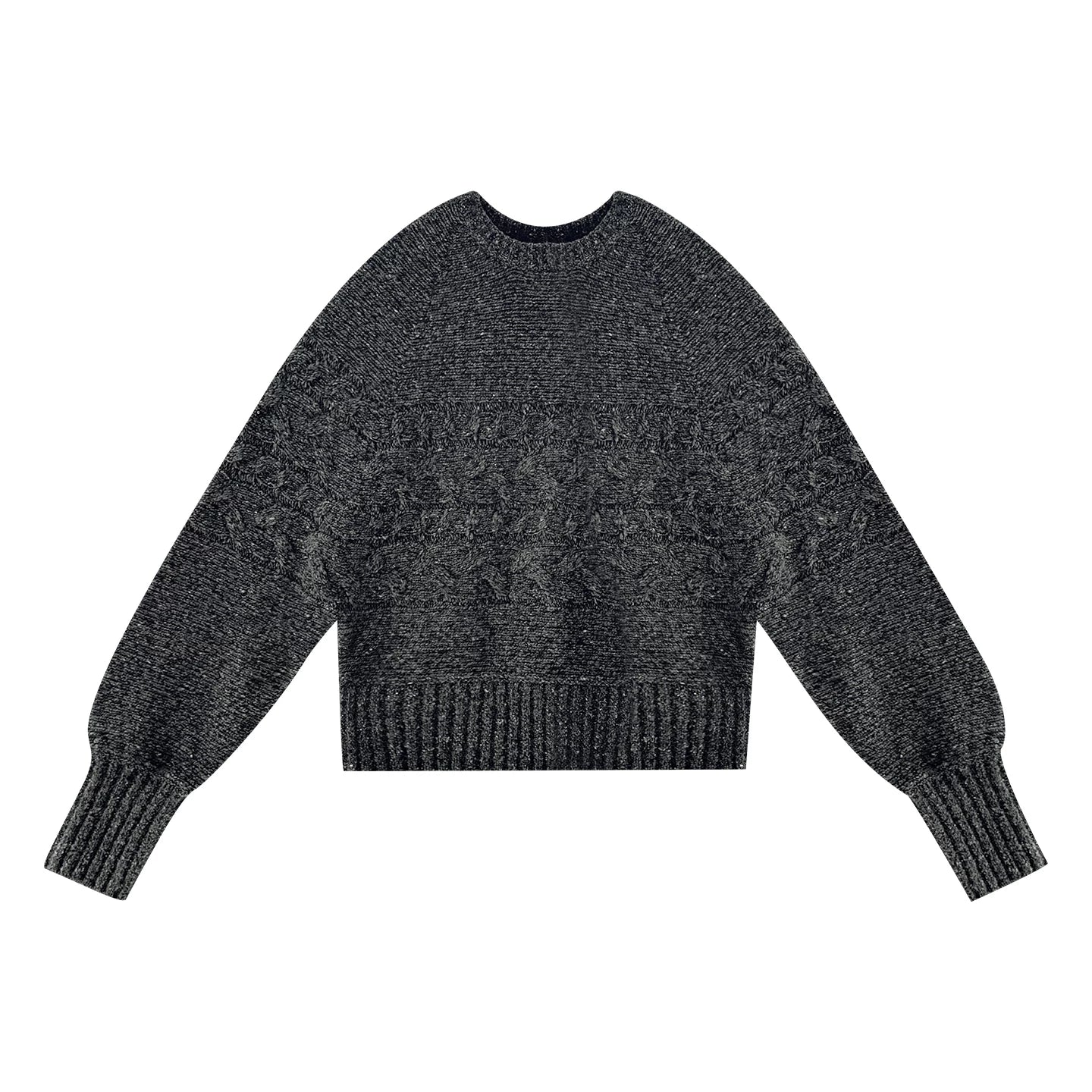 Cable Crewneck Sweater - Image 6