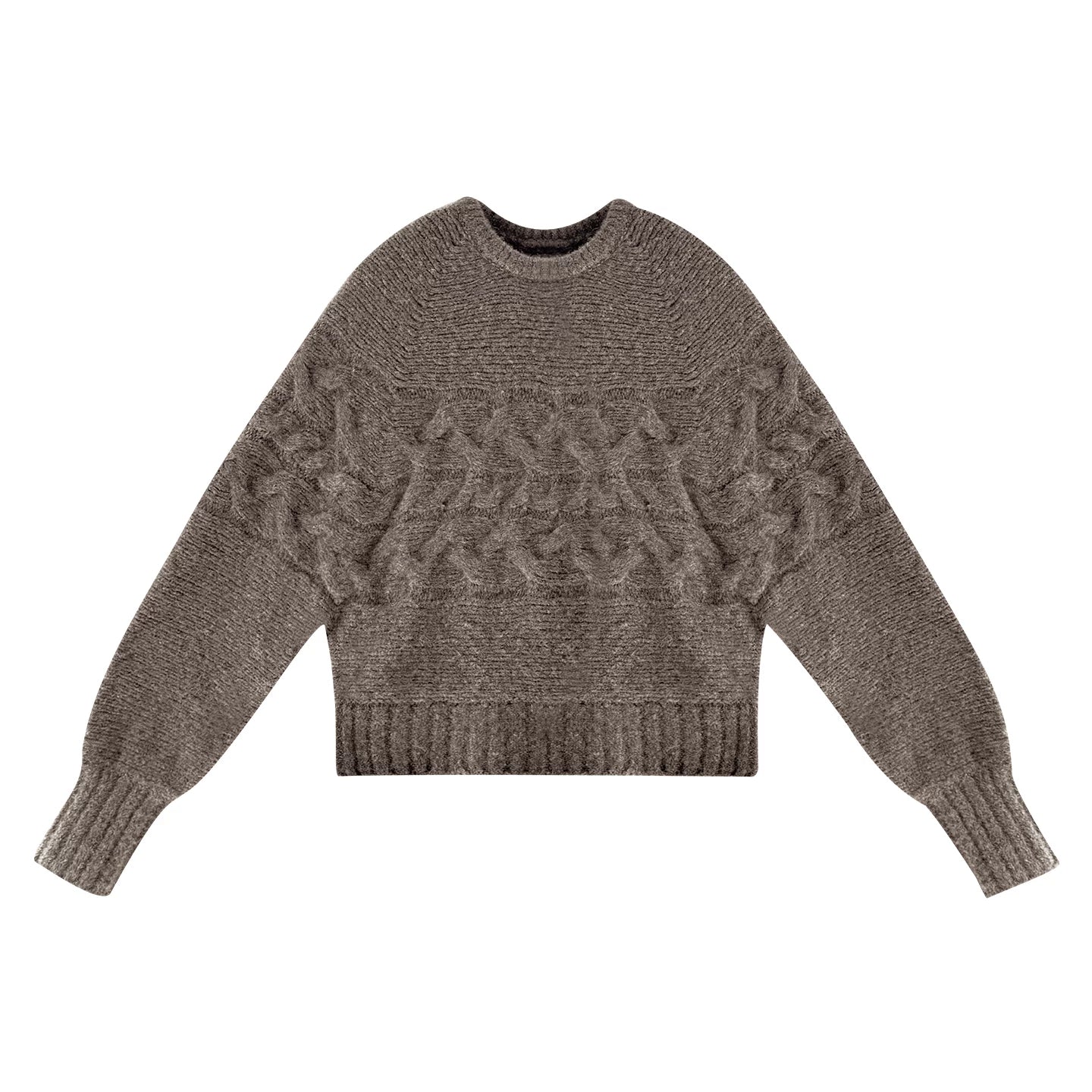 Cable Crewneck Sweater - Image 7