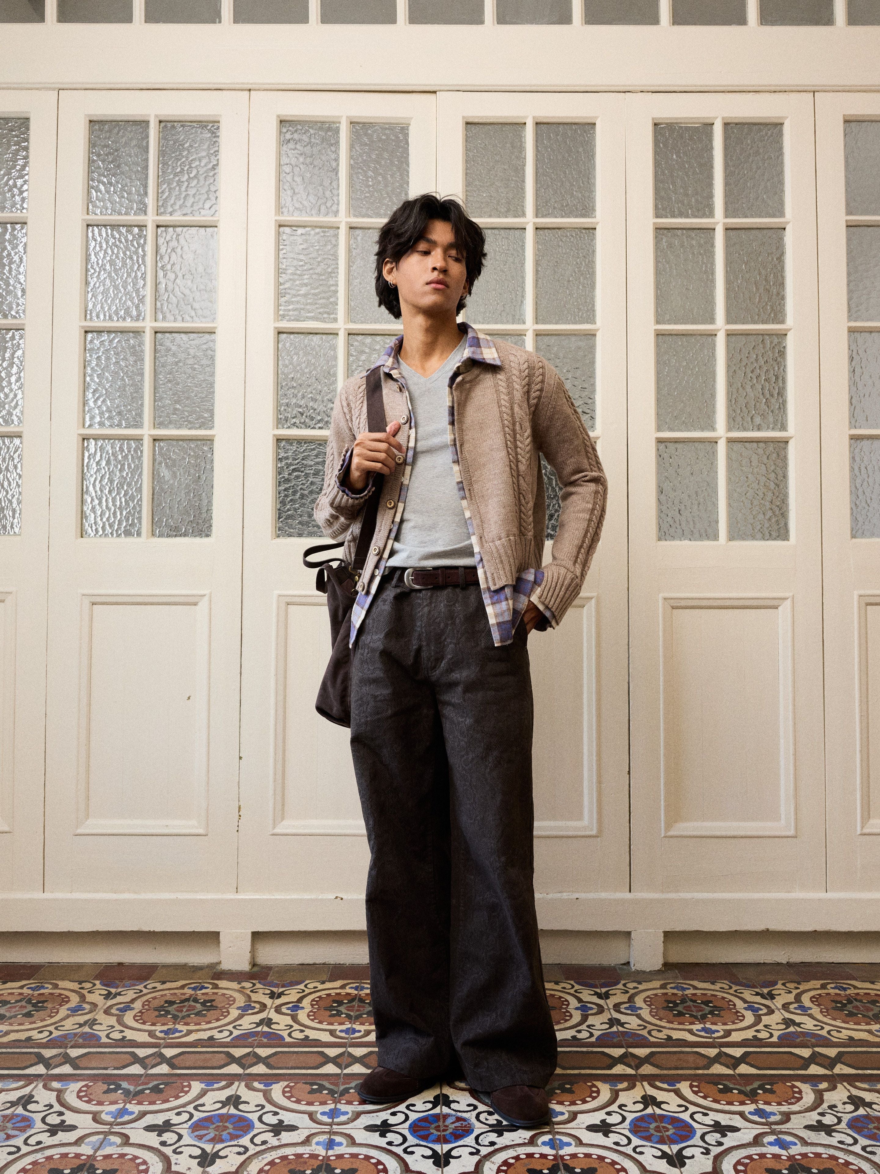 Cable Knit Cardigan - Image 4