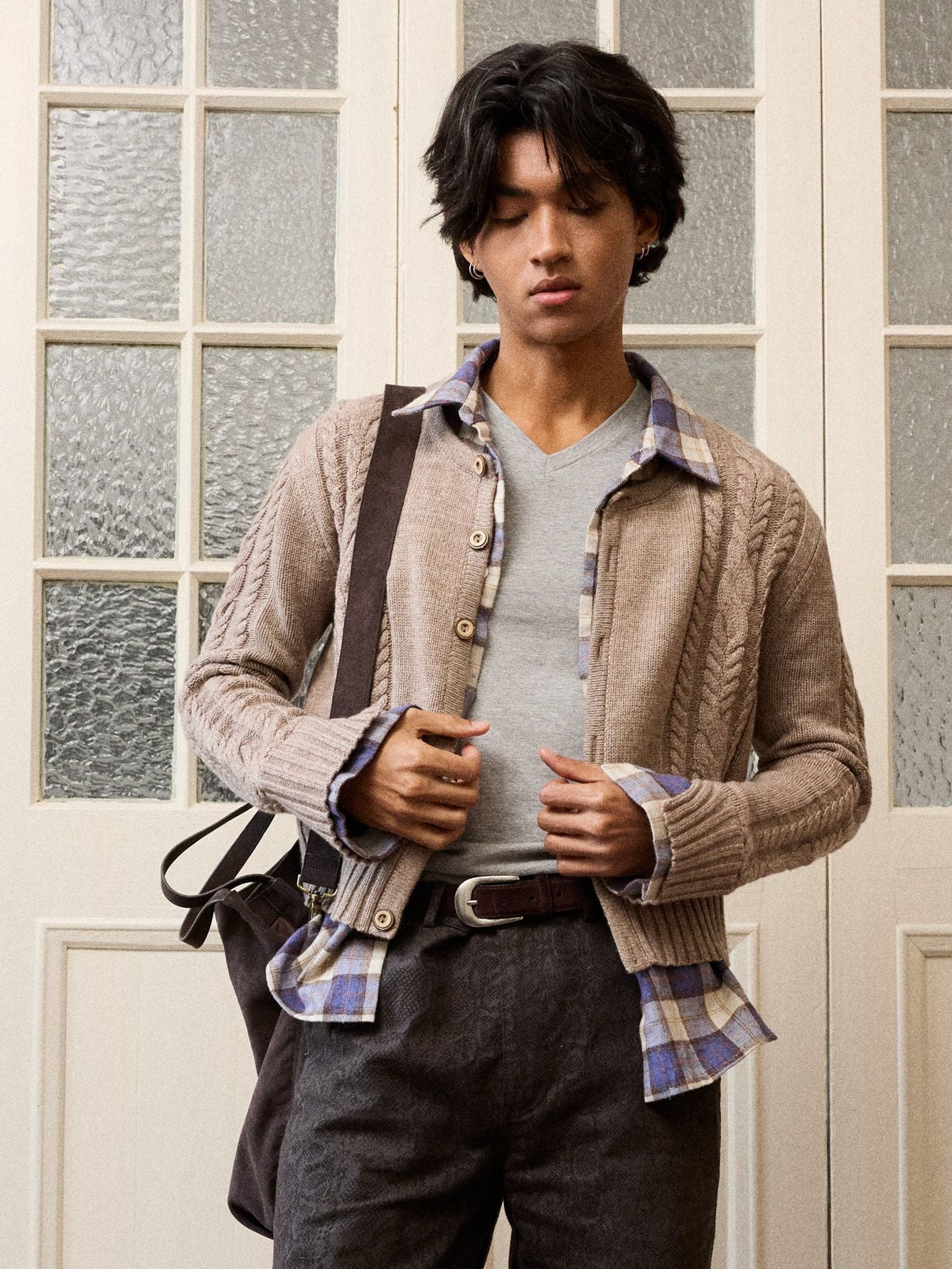 Cable Knit Cardigan - Image 6