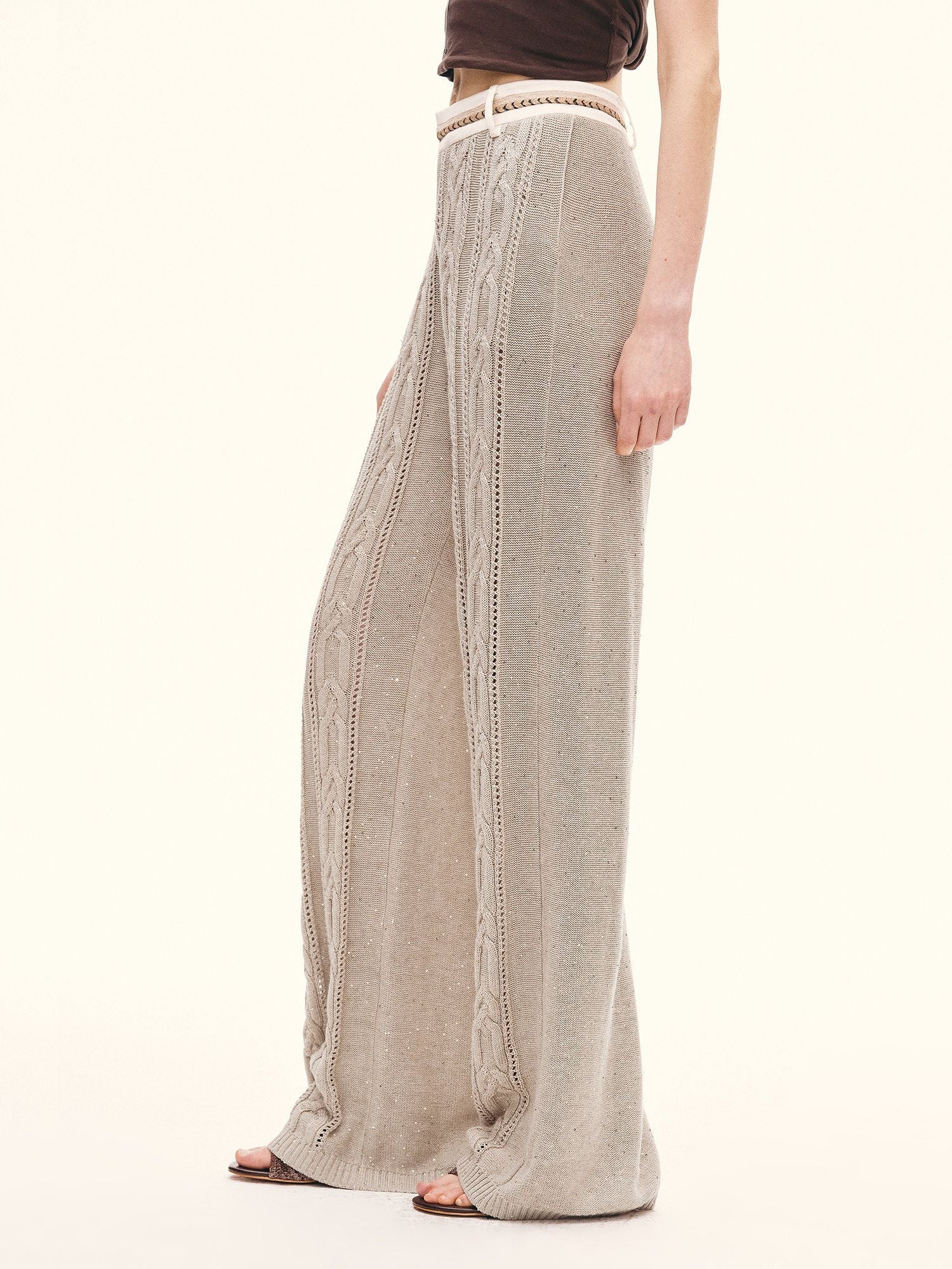 Cable Knit Pants - Image 3
