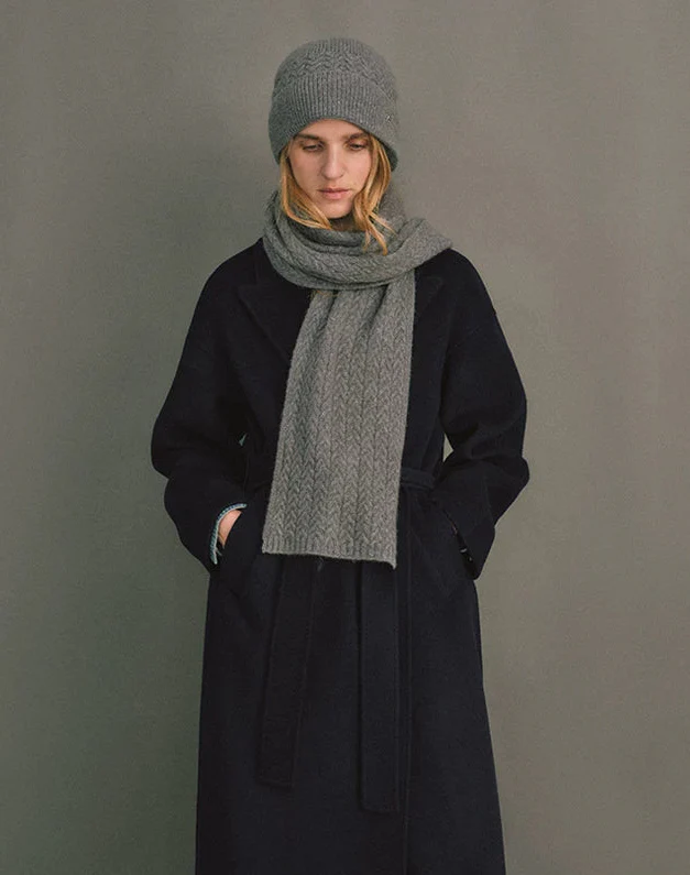 Cable Knit Scarf - Image 2