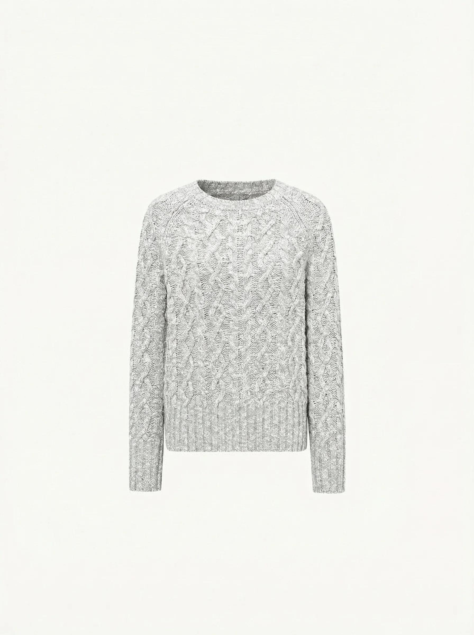 Cable-Knit Sweater & Buttoned Cowl - Image 2