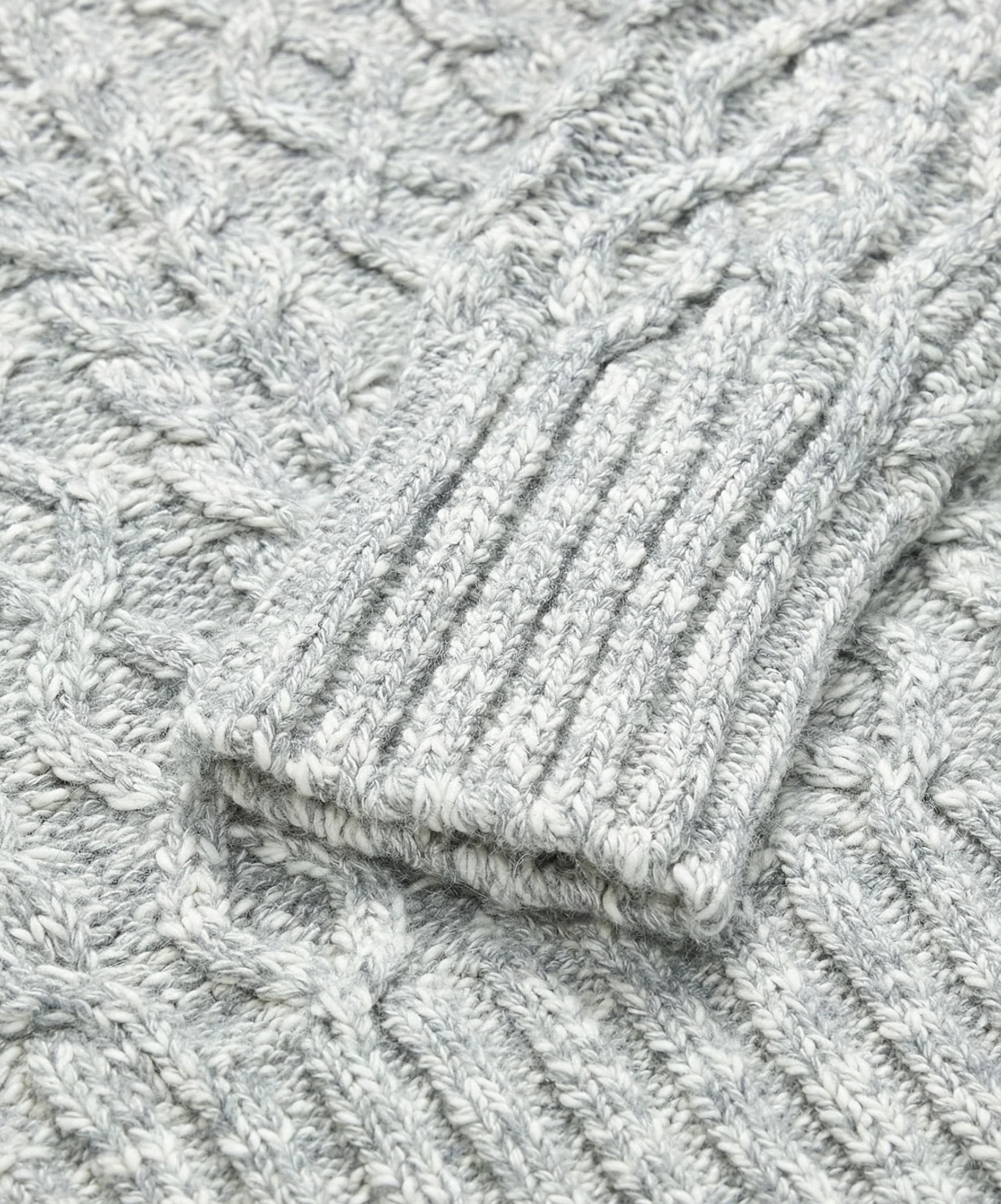 Cable-Knit Sweater & Buttoned Cowl - Image 5