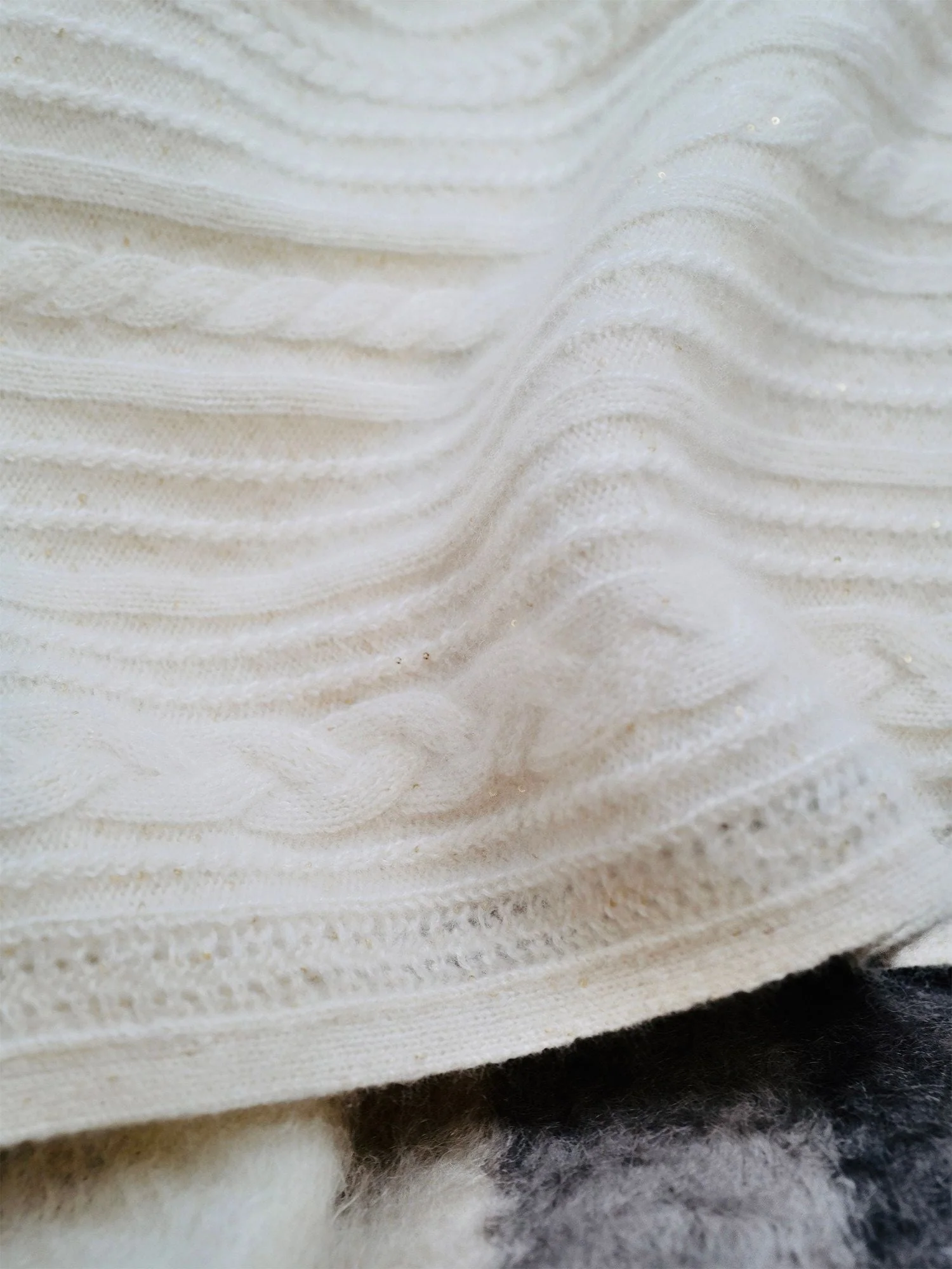 Cable Stripe Knit Tee - Image 6