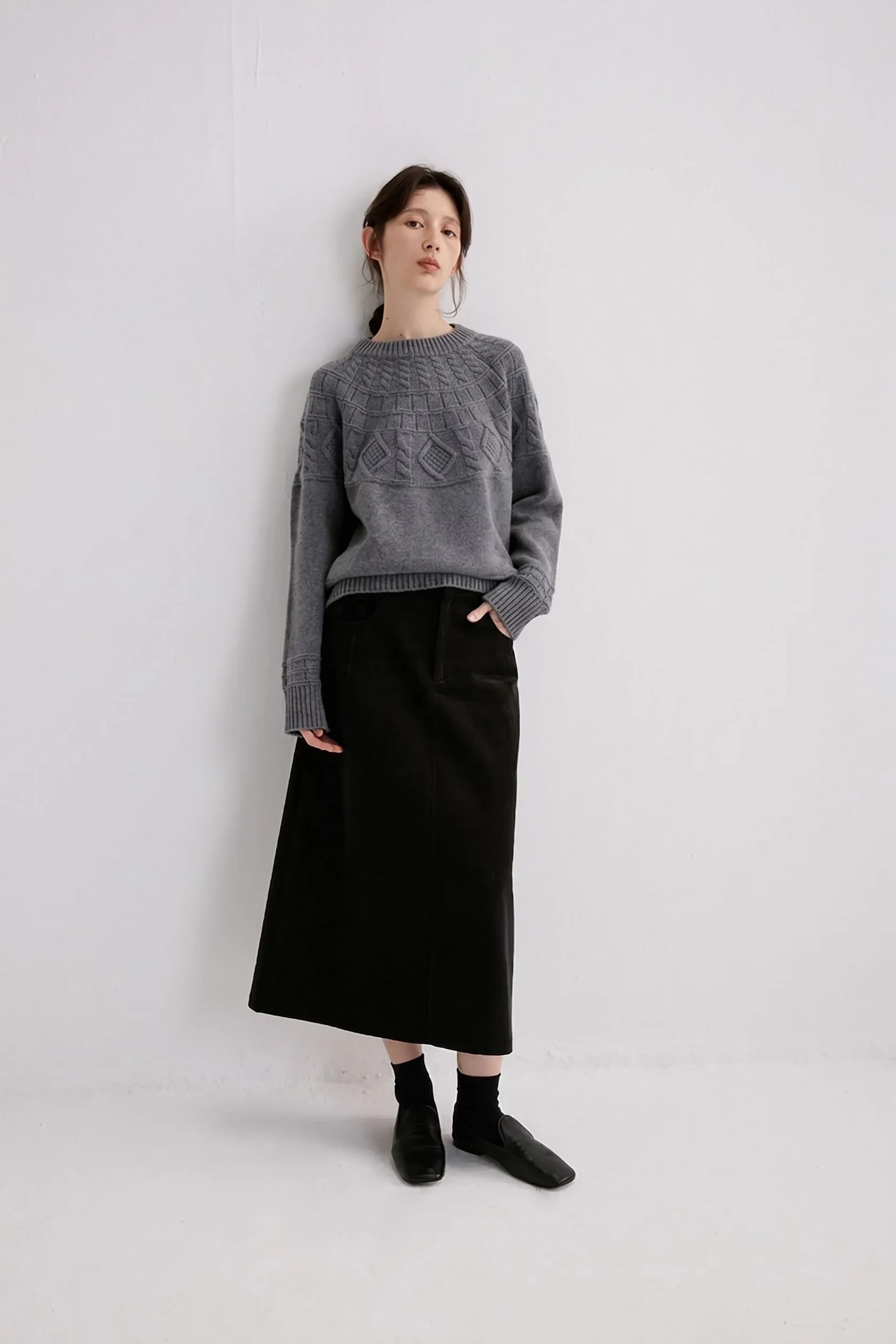 Cable Yoke Sweater - Image 5